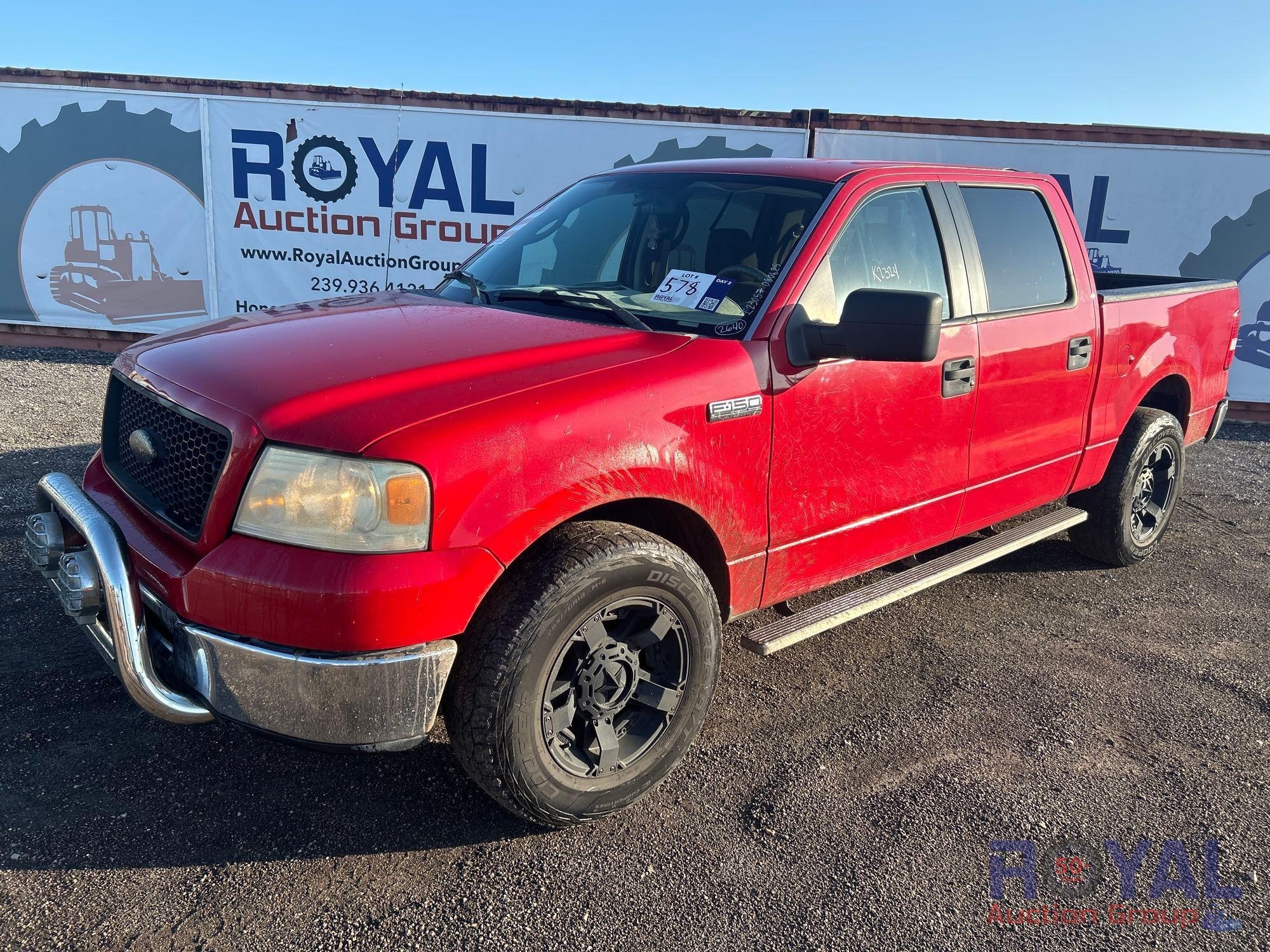2006 Ford F-150 Crew Cab Pickup Truck (A50323)