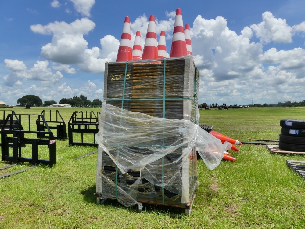 (250) Safety Traffic Cones (A50121)