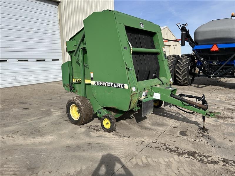 1999 John Deere 566 Round Baler  Net & Twine, Reliable Performance (A48561)