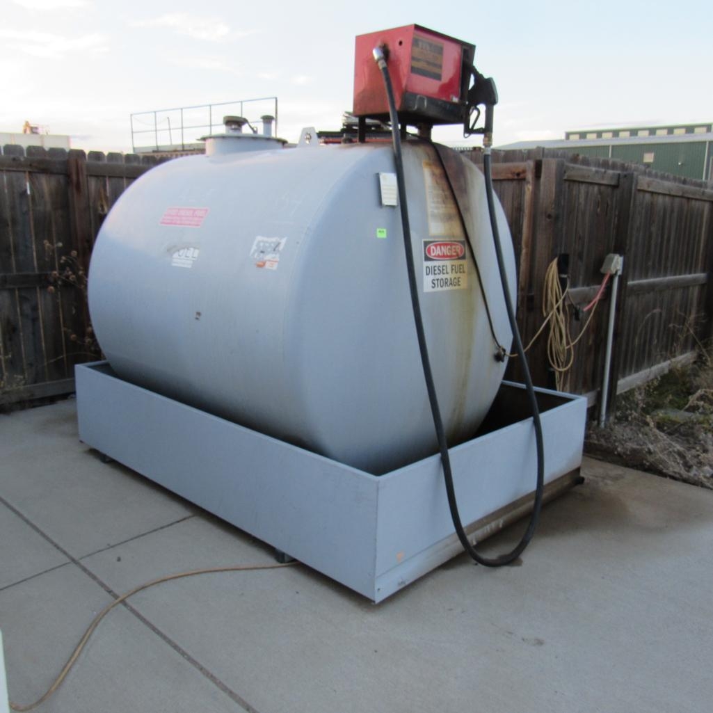 2020 4-Fuel 800 Gallon Fuel Tank, Model 4F-838, S/N 4F-838811/20, Nominal Capacity, 838 Gallon/3172 (A59076)