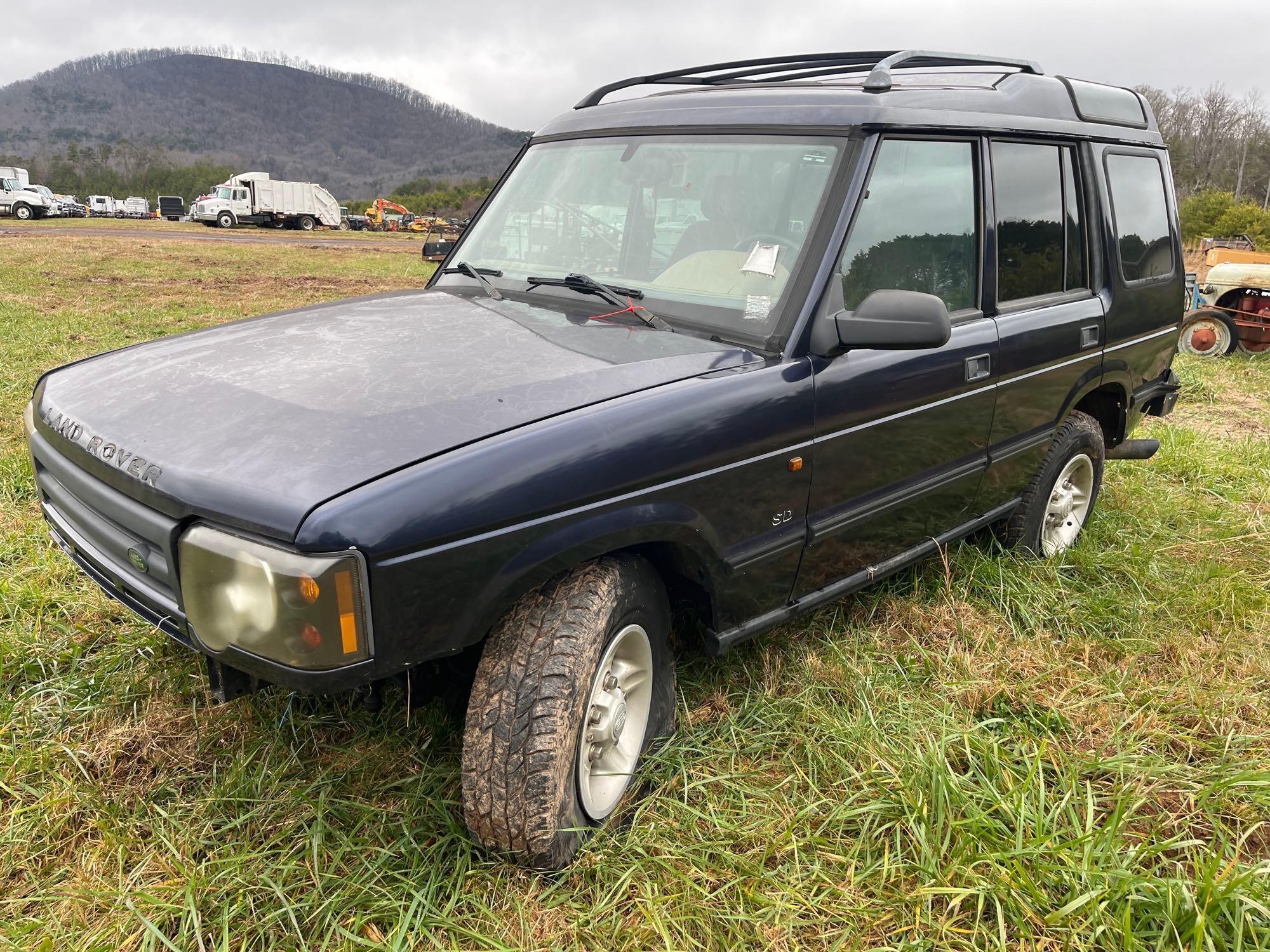 INOP/NON-RUNNING 1997 Land Rover Discovery Multipurpose Vehicle (MPV), VIN # SALJY124XVA557589 (A57453)