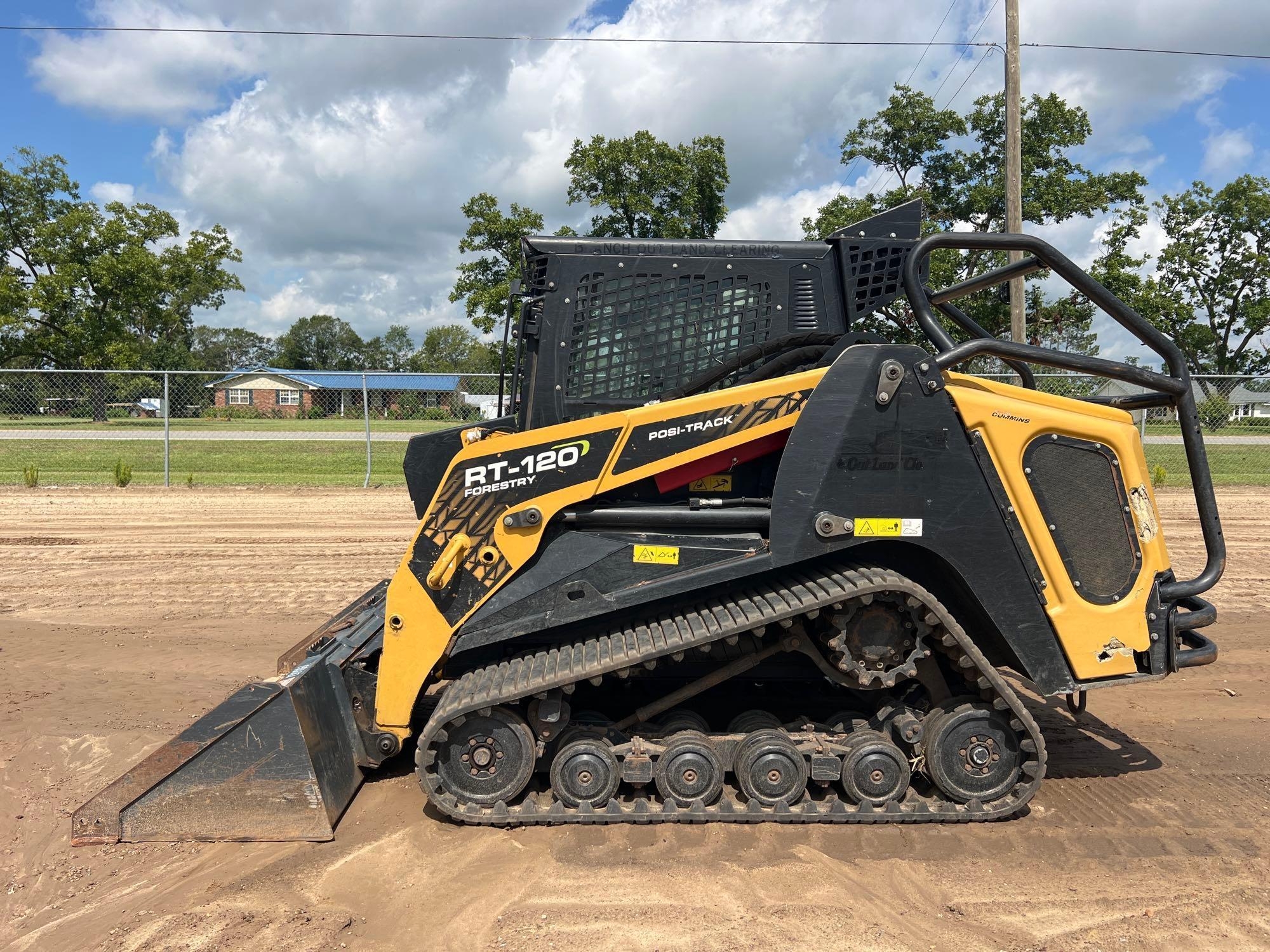 2021 ASV POSI-TRACK RT-120 FORESTRY SKID STEER (A51242)