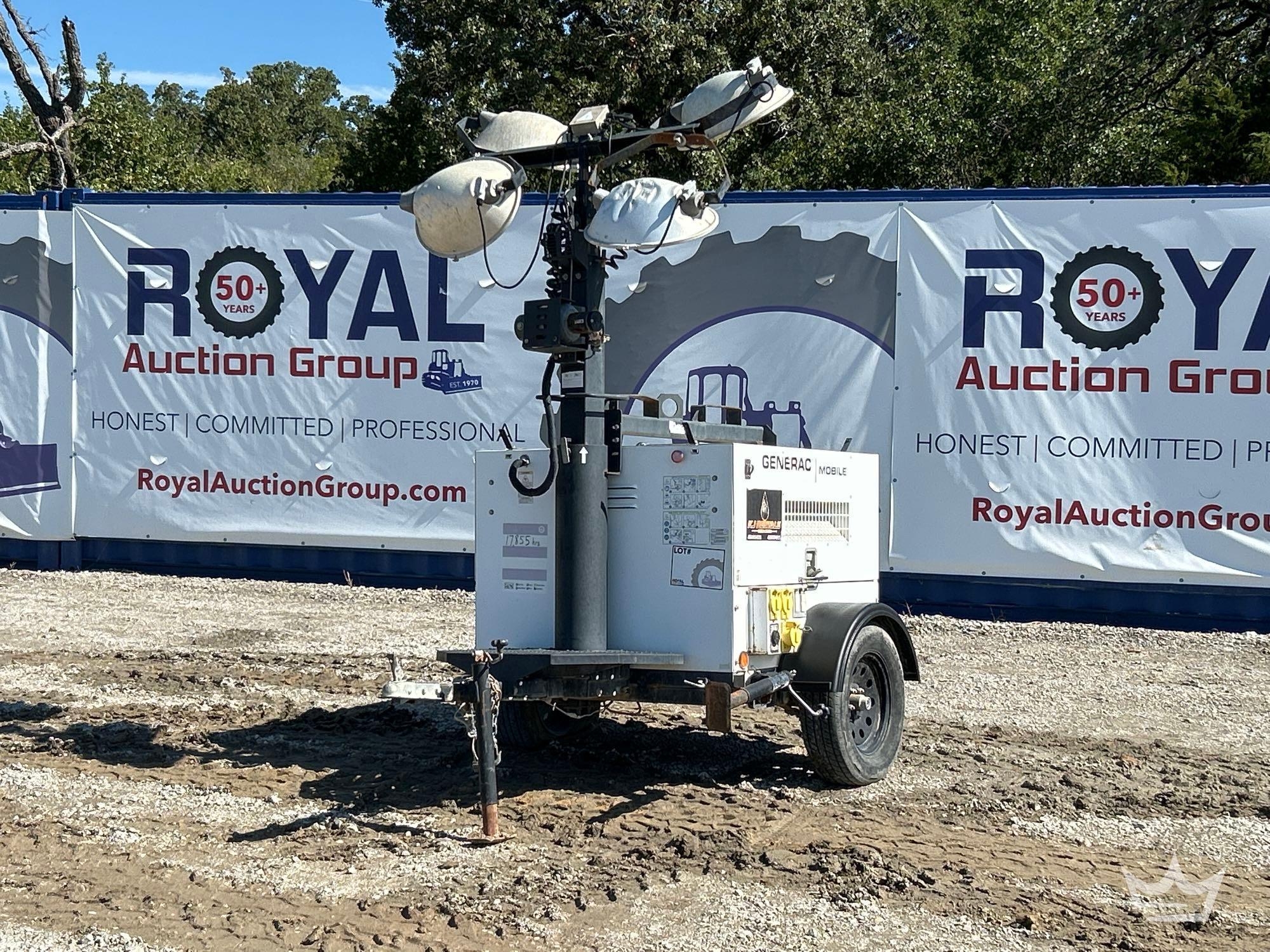 2018 Generac S/A Towable Light Tower (A55973)