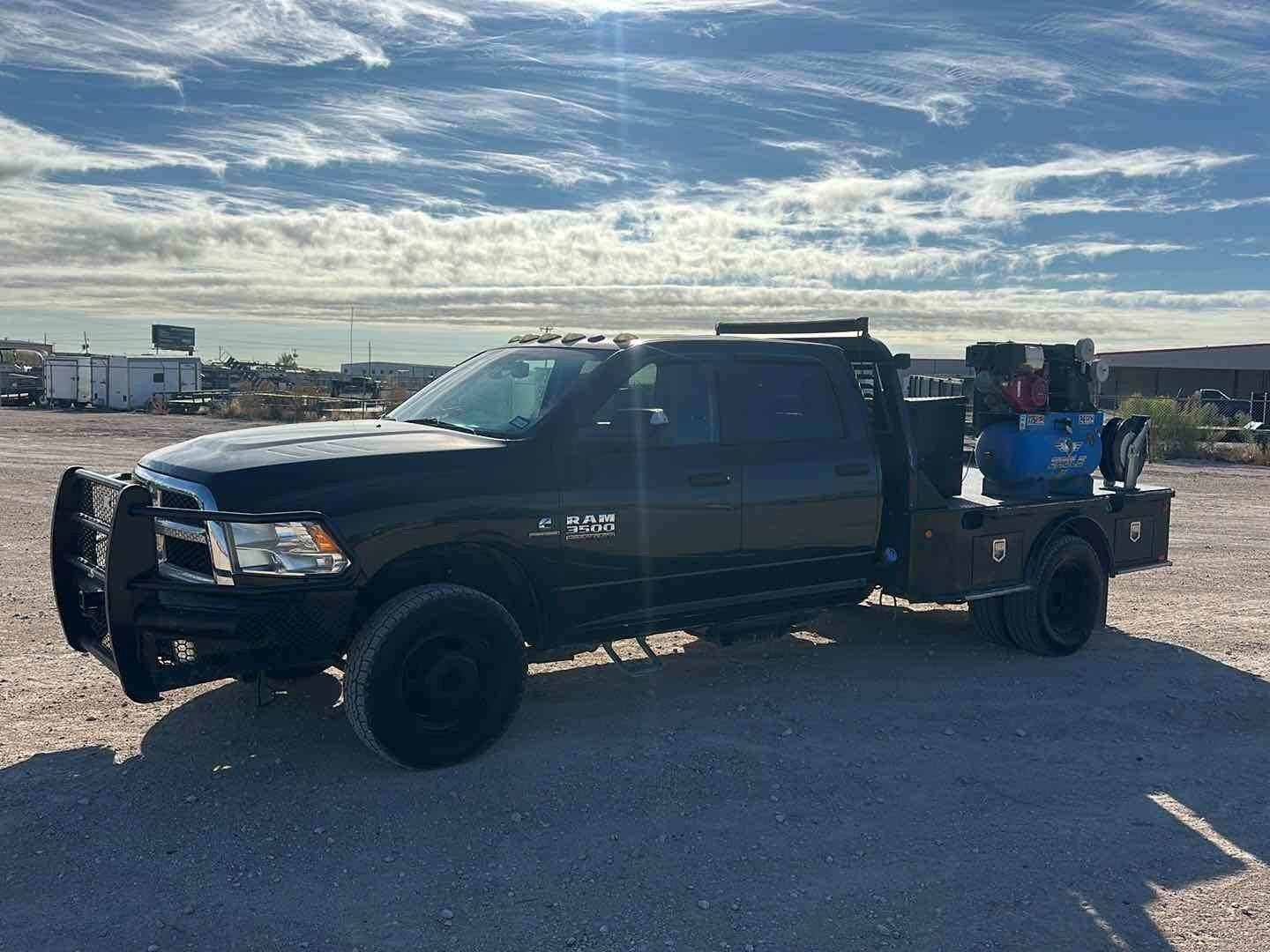 2016 DODGE RAM 3500 FLATBED (A58214)