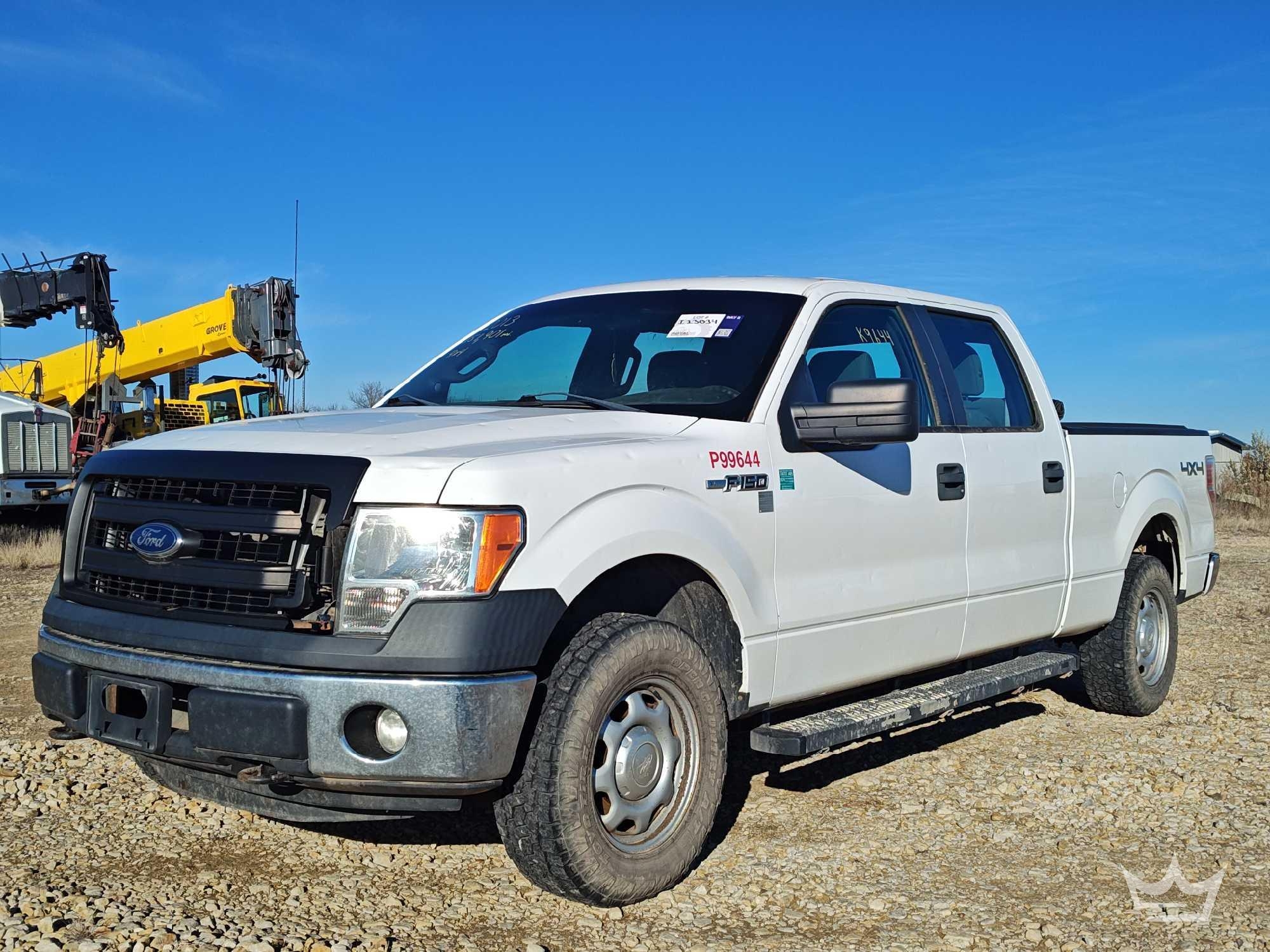 2013 Ford F-150 4x4 Crew Cab Pickup Truck (A56858)