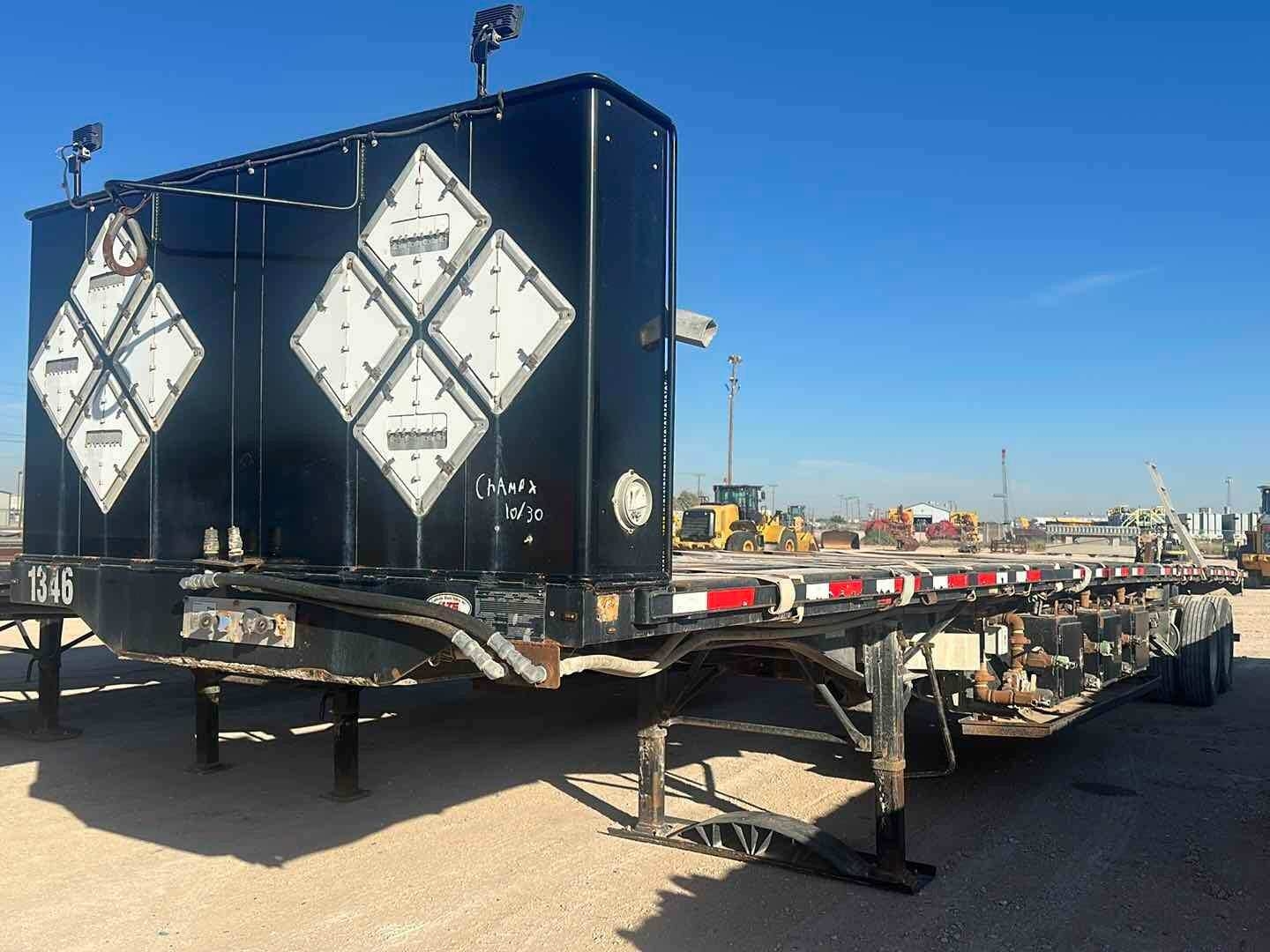 2012 TRANSCRAFT/WABASH 48X102 STEEL FLATBED (A55745)