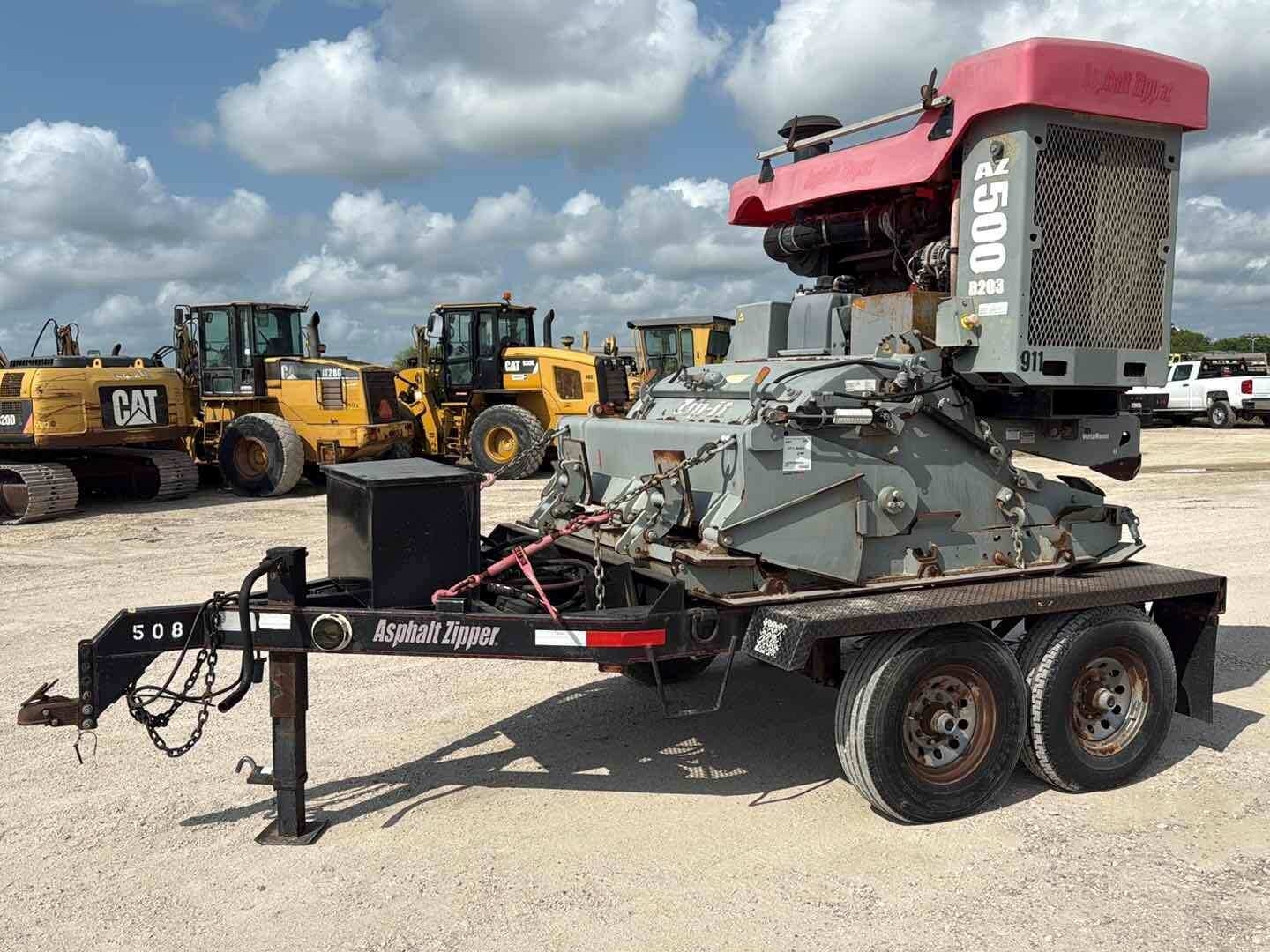 2013 WILLIAMSON OCEAN-TRAILER ASPHALT ZIPPER (A47001)