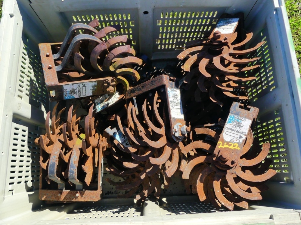 Crate of Cultivator Rolling Baskets (A53316)