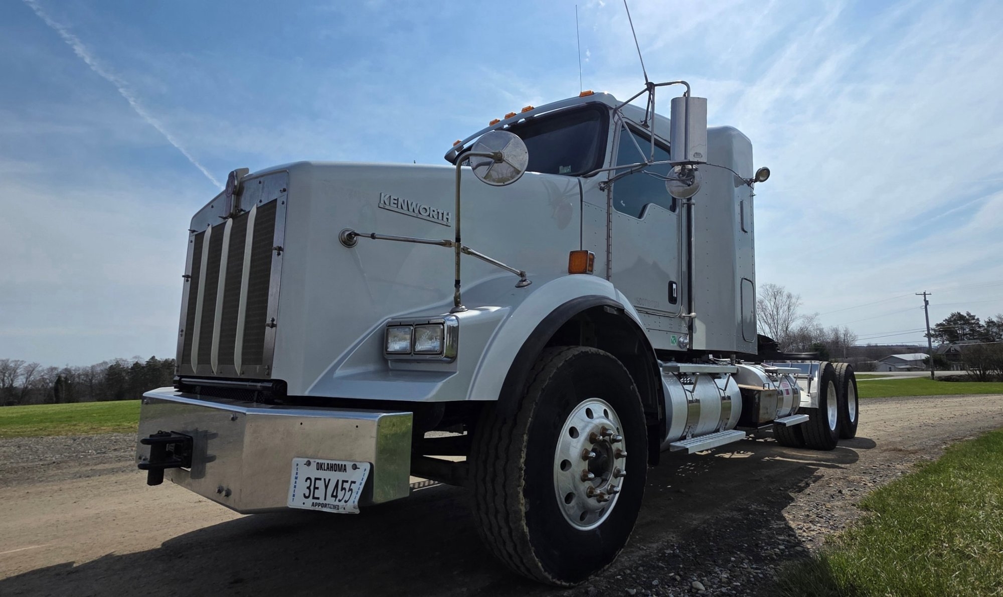 2009 KENWORTH T800 MID-ROOF SLEEPER (A47001)