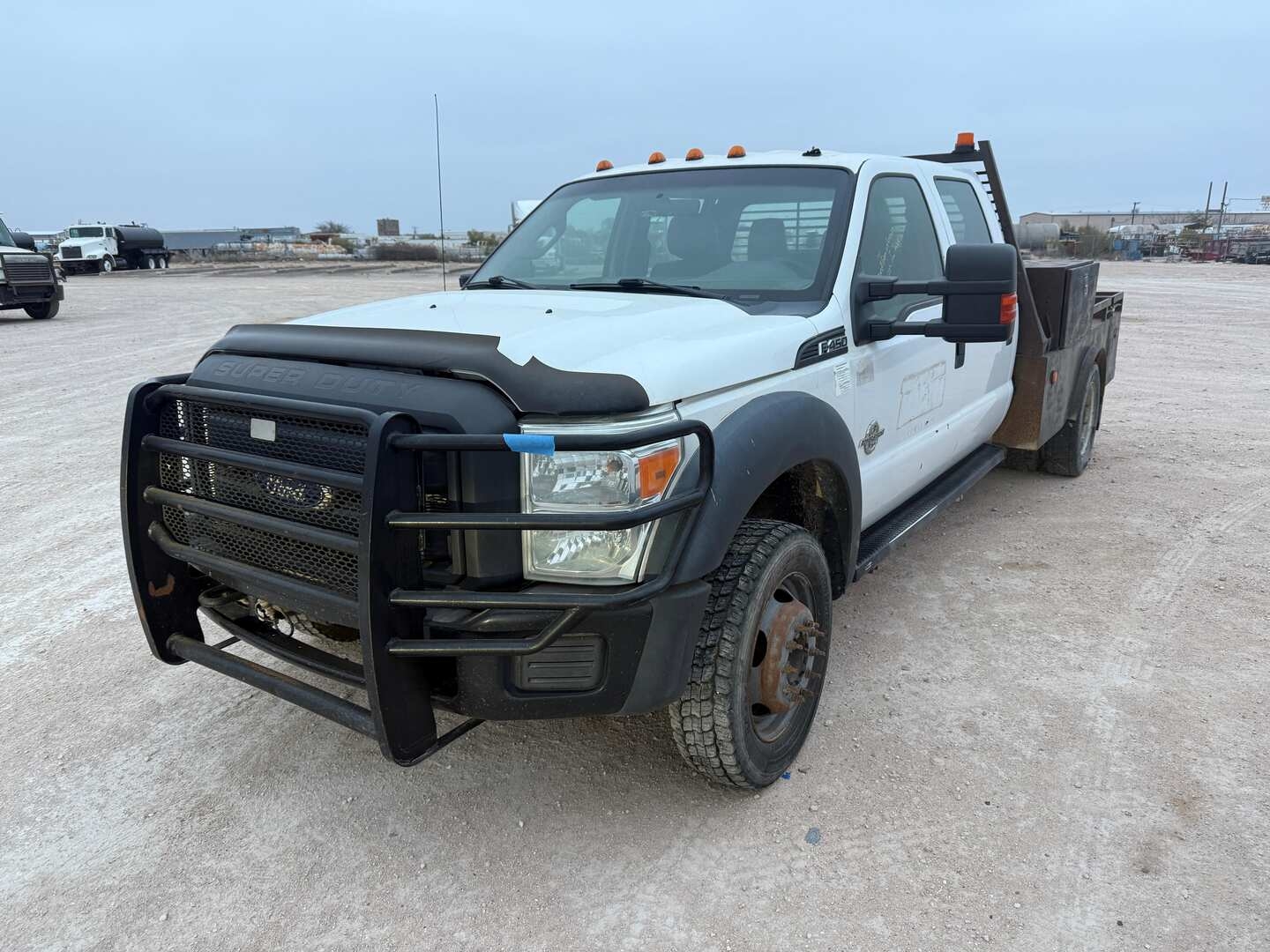 2012 FORD F-450 FLATBED (INOPERABLE ) (A58214)