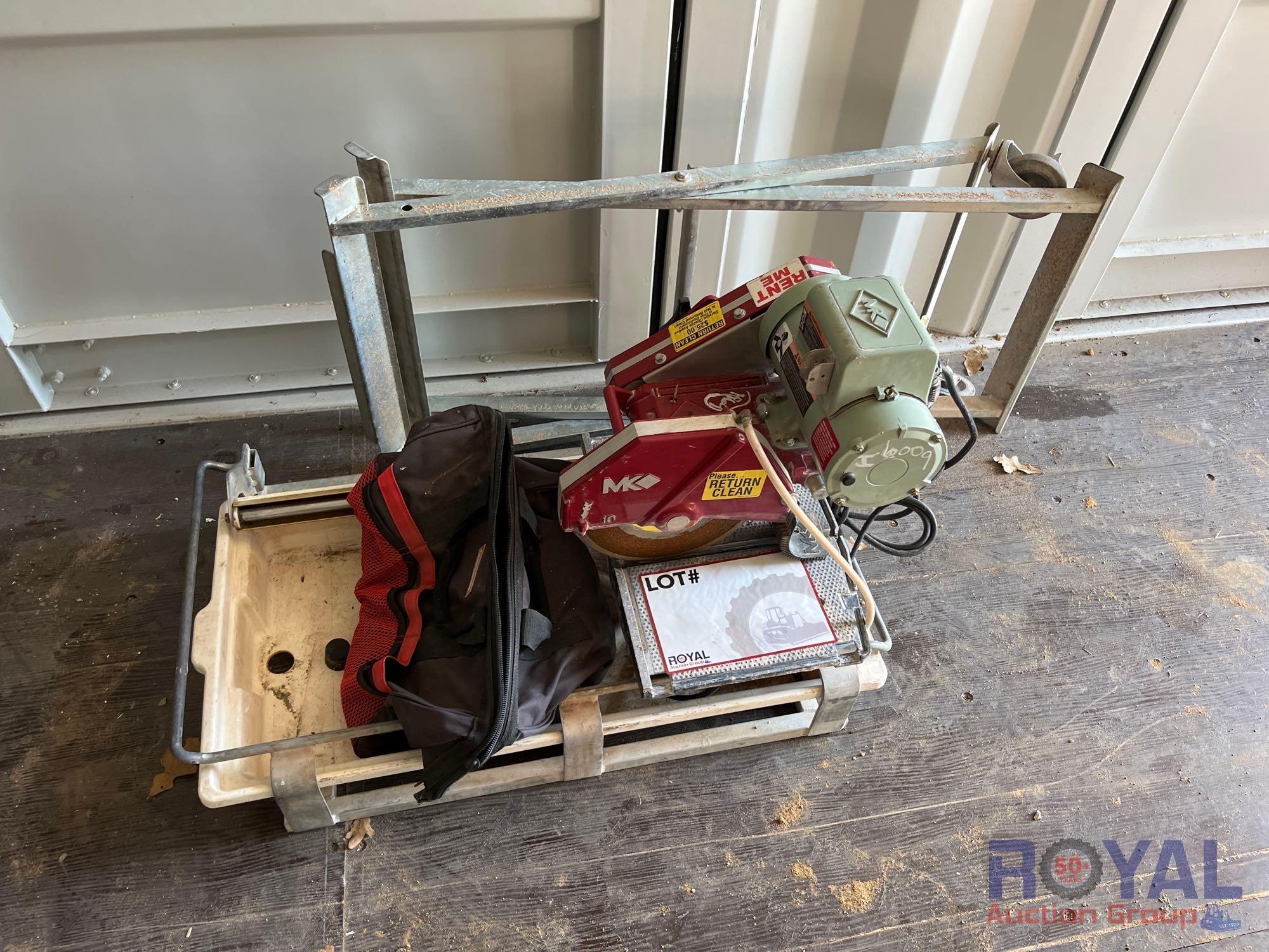 Mk Diamond MK-101 Wet Tile Saw (A49461)
