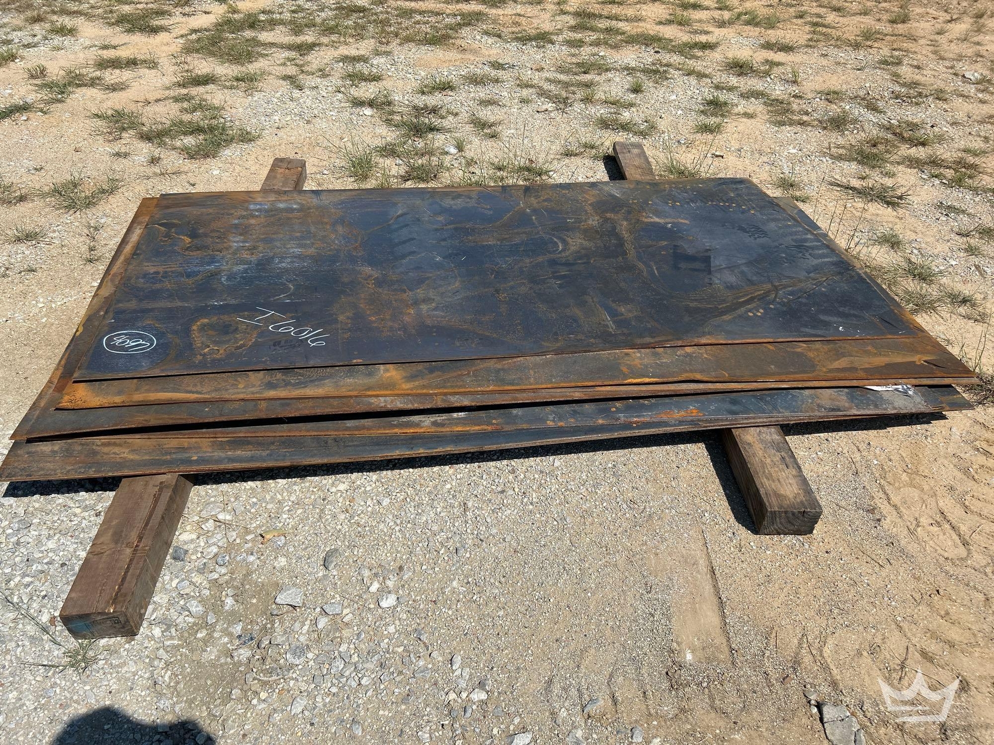 10 - 3/16in Plate Steel Sheets (A55973)