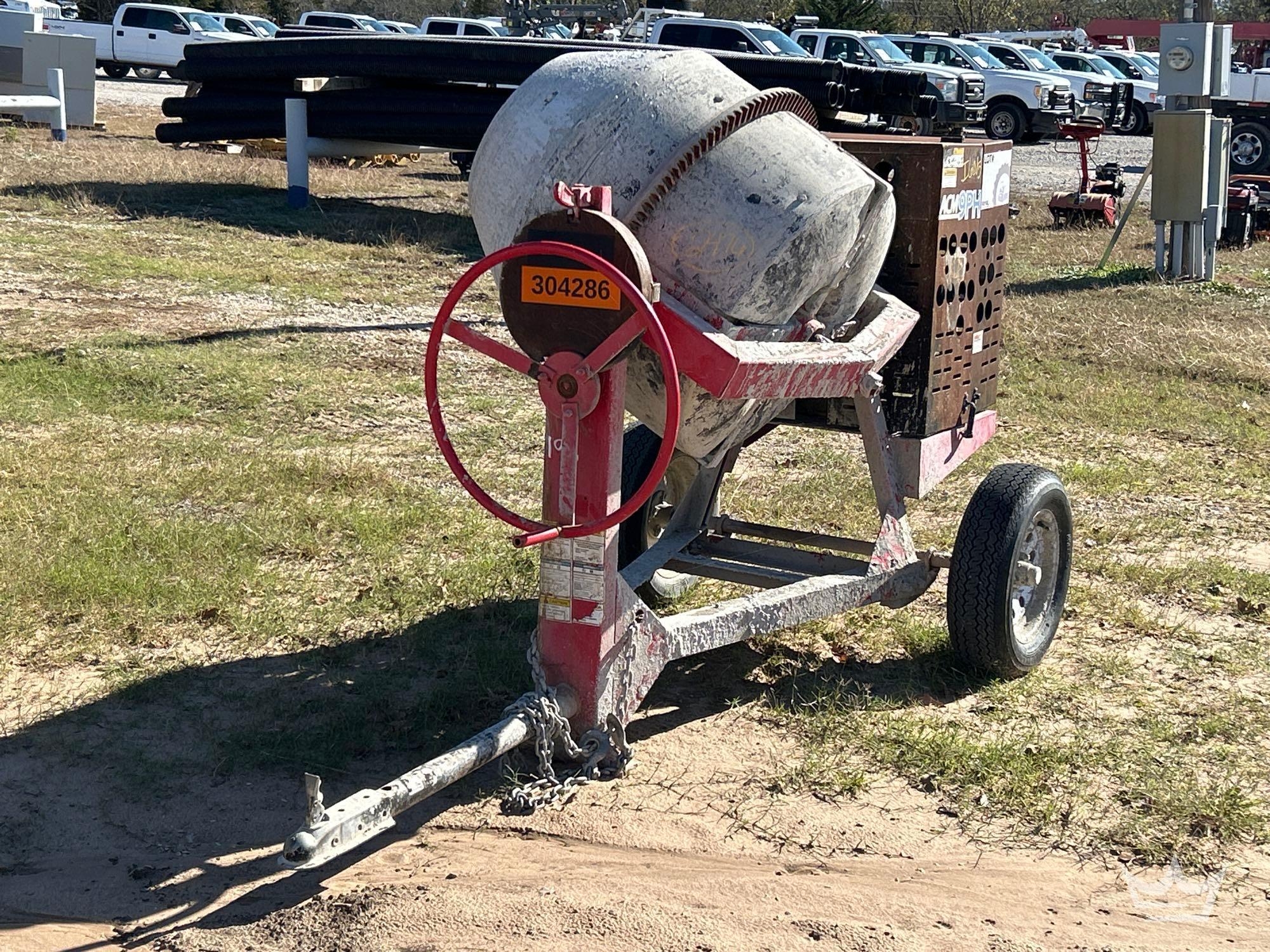 Towable Concrete Mixer (A55973)