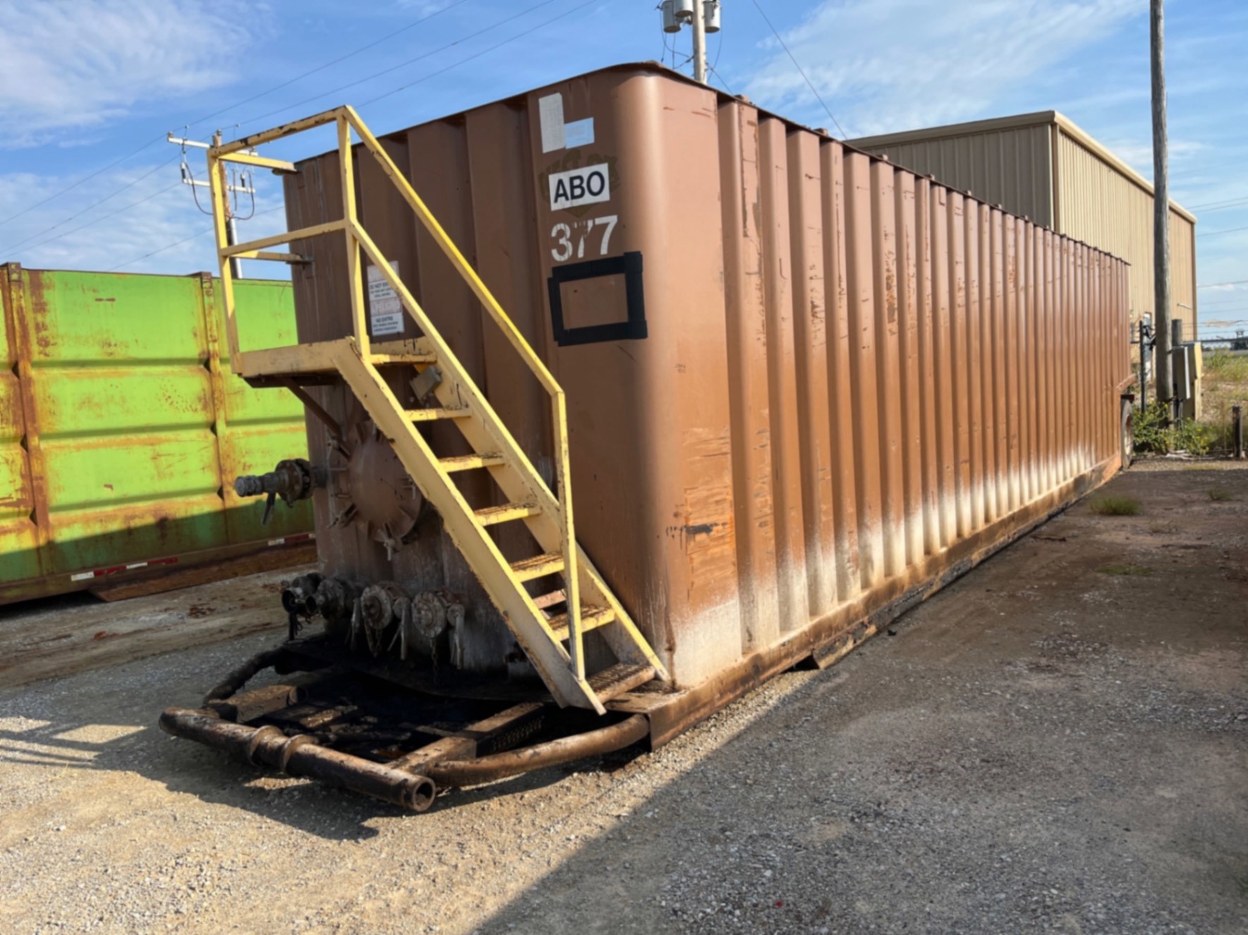 CHANDLER 500 BBL FRAC TANK (A58214)
