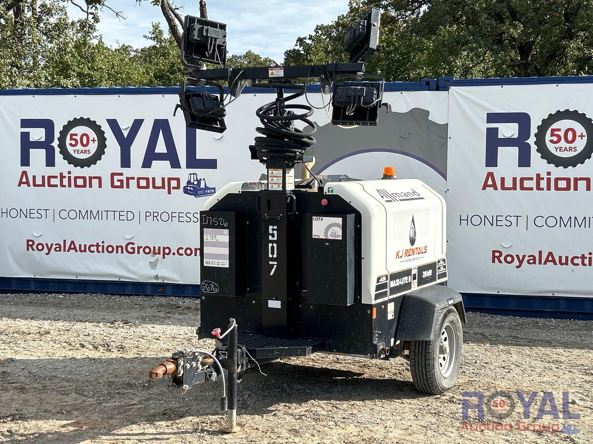 2021 Allmand Bros Maxi-Lite II 20kW Towable Light Tower (A52377)
