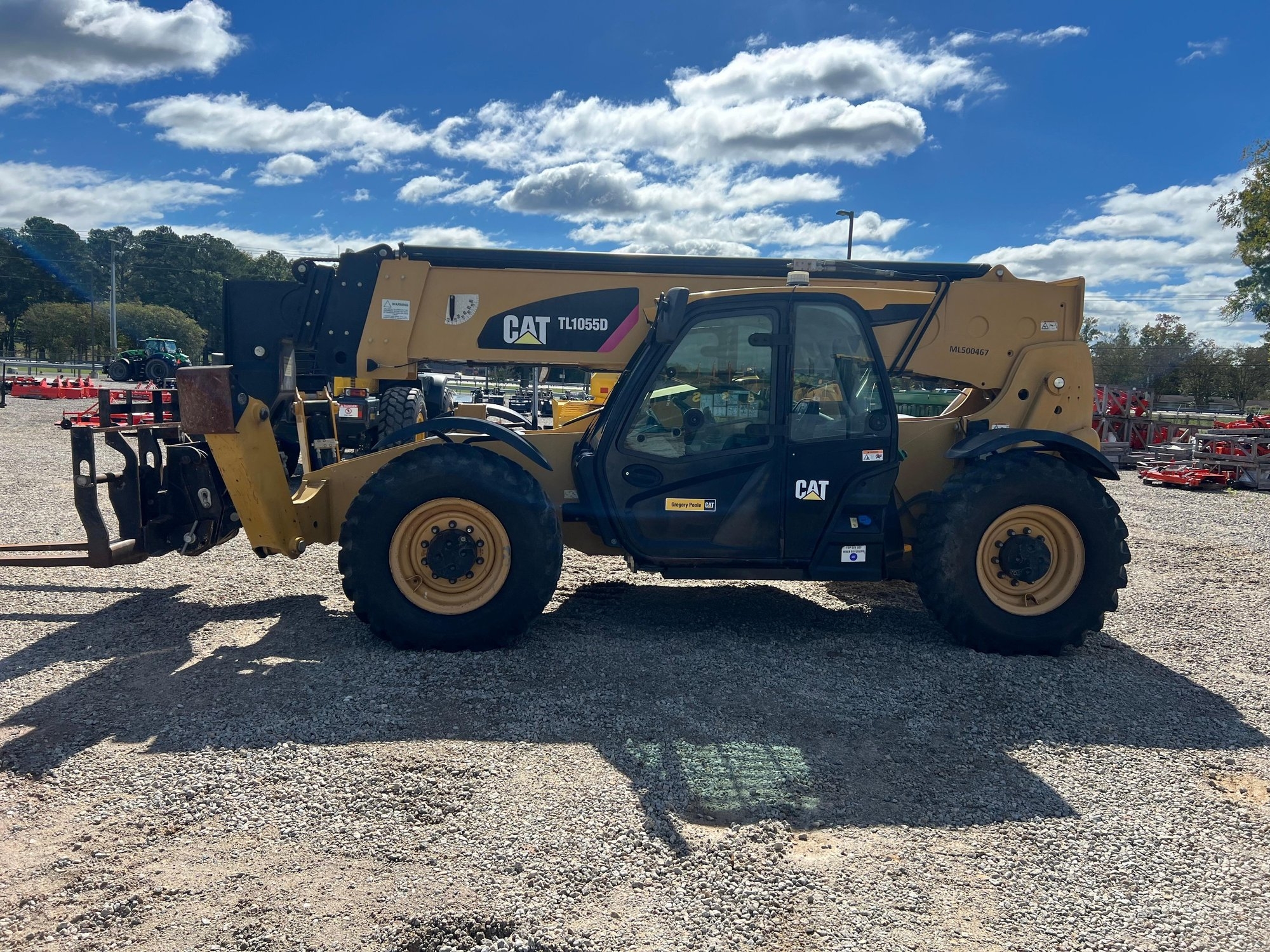 2016 Cat TL1055D Telehandler (A56438)