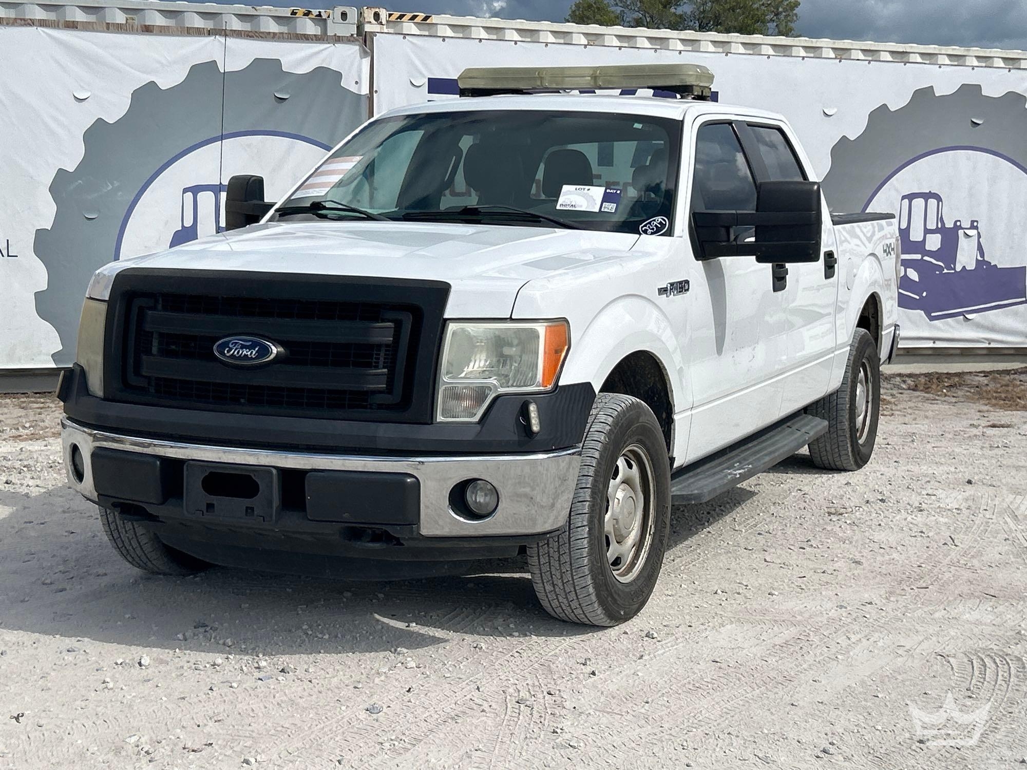 2014 Ford F-150 4x4 Crew Cab Pickup Truck (A55852)