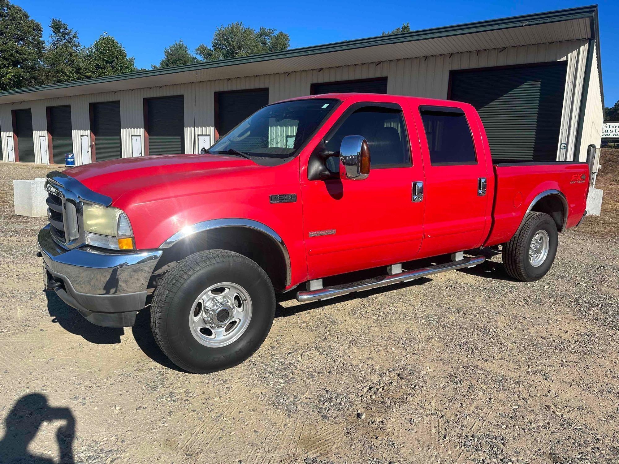 2003 Ford F-250 Pickup Truck, VIN # 1FTNW21P33EC85506 (A51572)