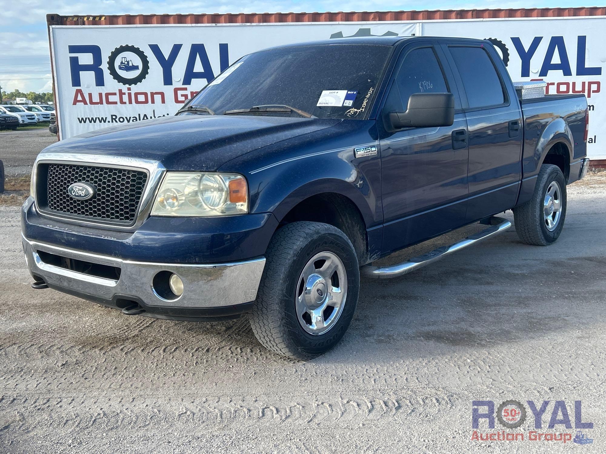 2007 Ford F-150 4x4 Crew Cab Pickup Truck (A55788)