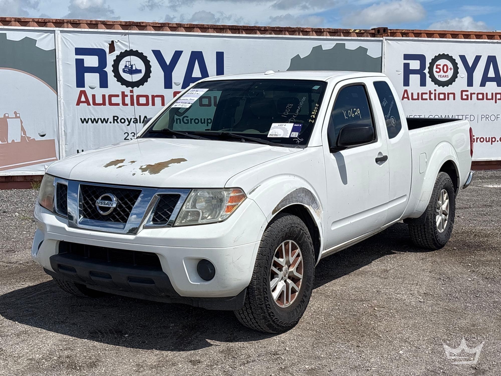 2016 Nissan Frontier Ext. Cab Pick-up (A56858)