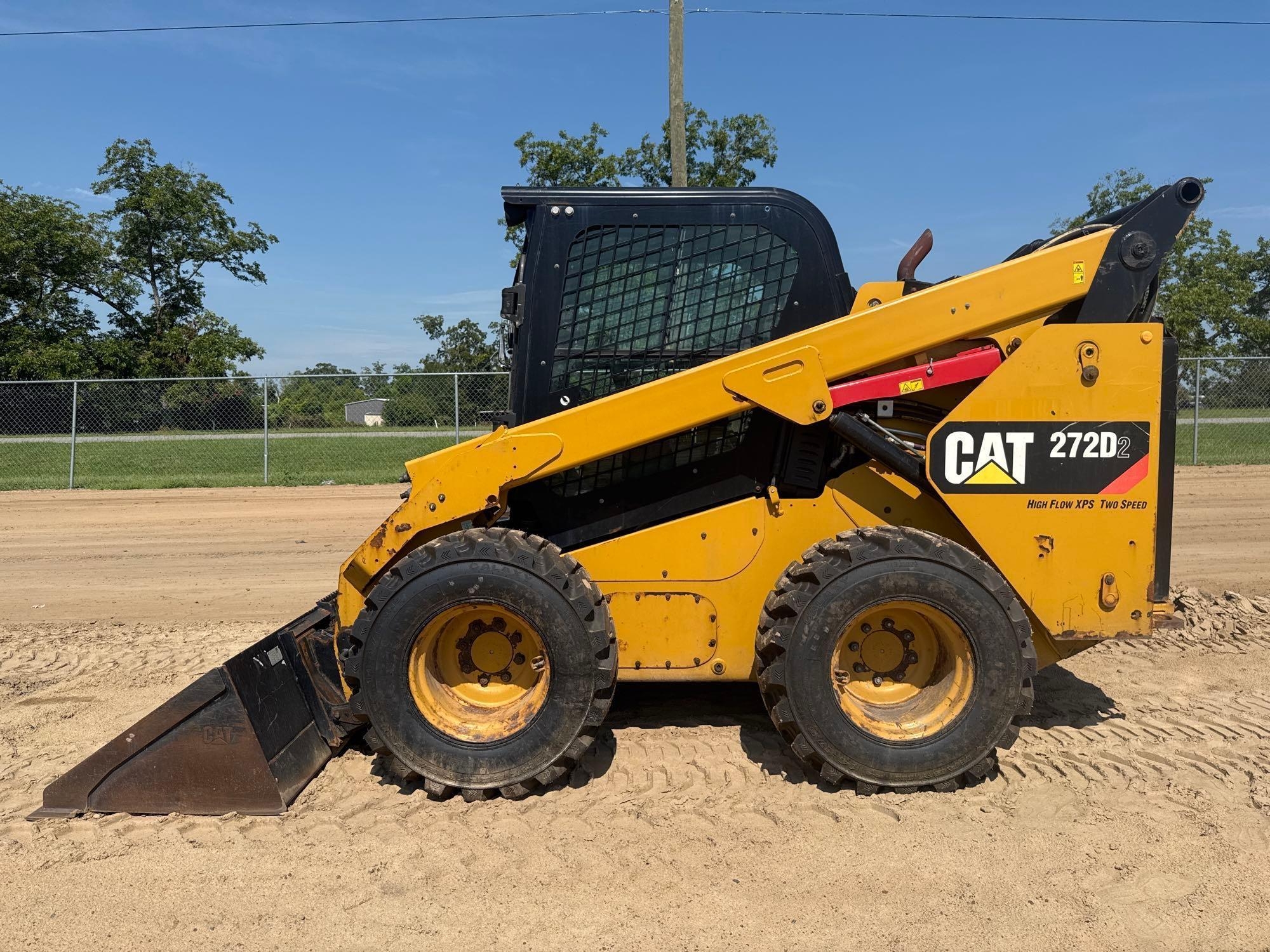 2019 CATERPILLAR 272D2 WHEELED SKID STEER (A51242)