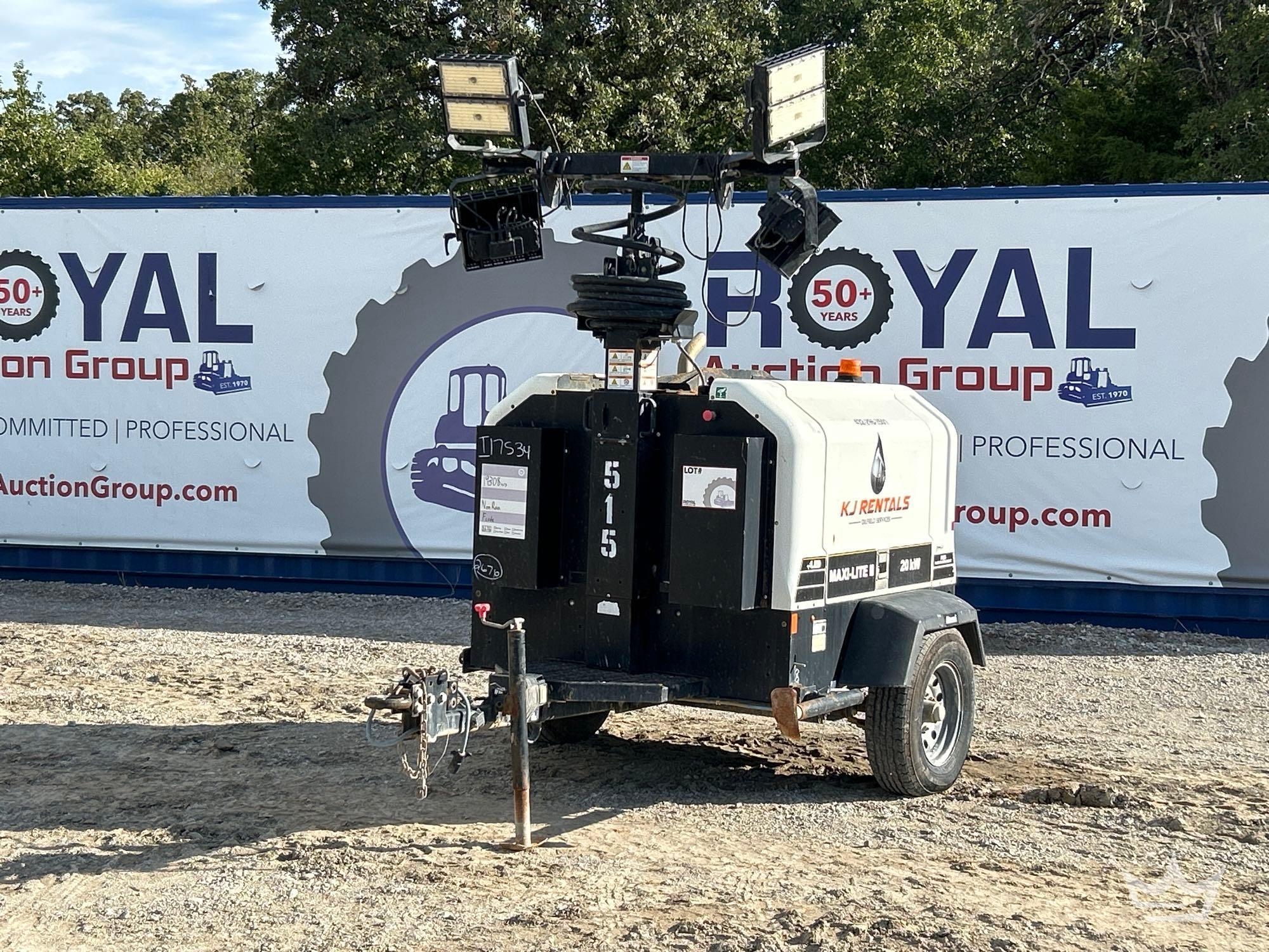 2021 Allmand Bros Maxi-Lite II 20kW S/A Towable Light Tower (A55973)