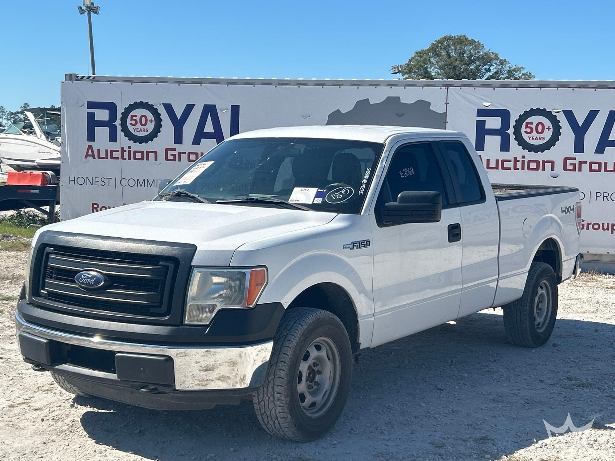 2013 Ford F-150 4x4 Pickup Truck (A55852)