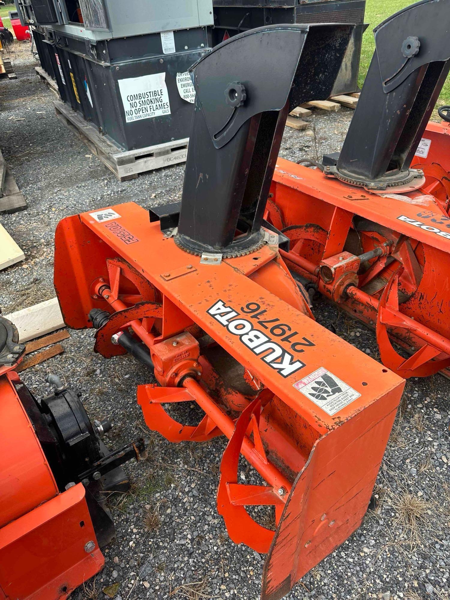 Kubota F5210A PTO Driven Snow Blower (A55272)