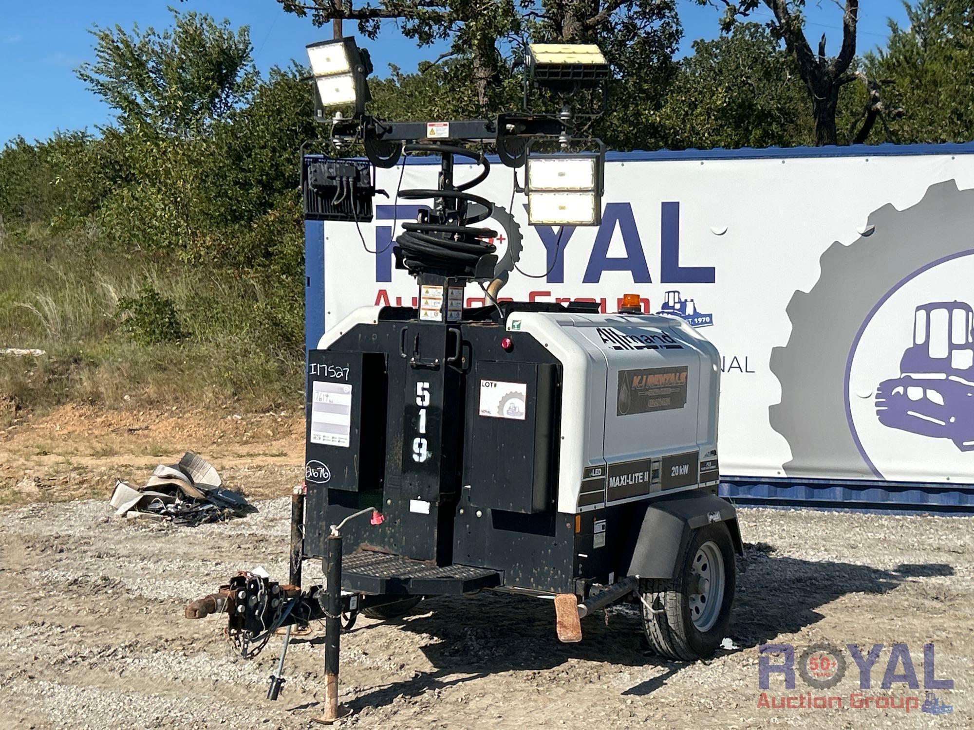 2021 Allmand Bros Maxi-Lite II 20kW Towable Light Tower (A52377)