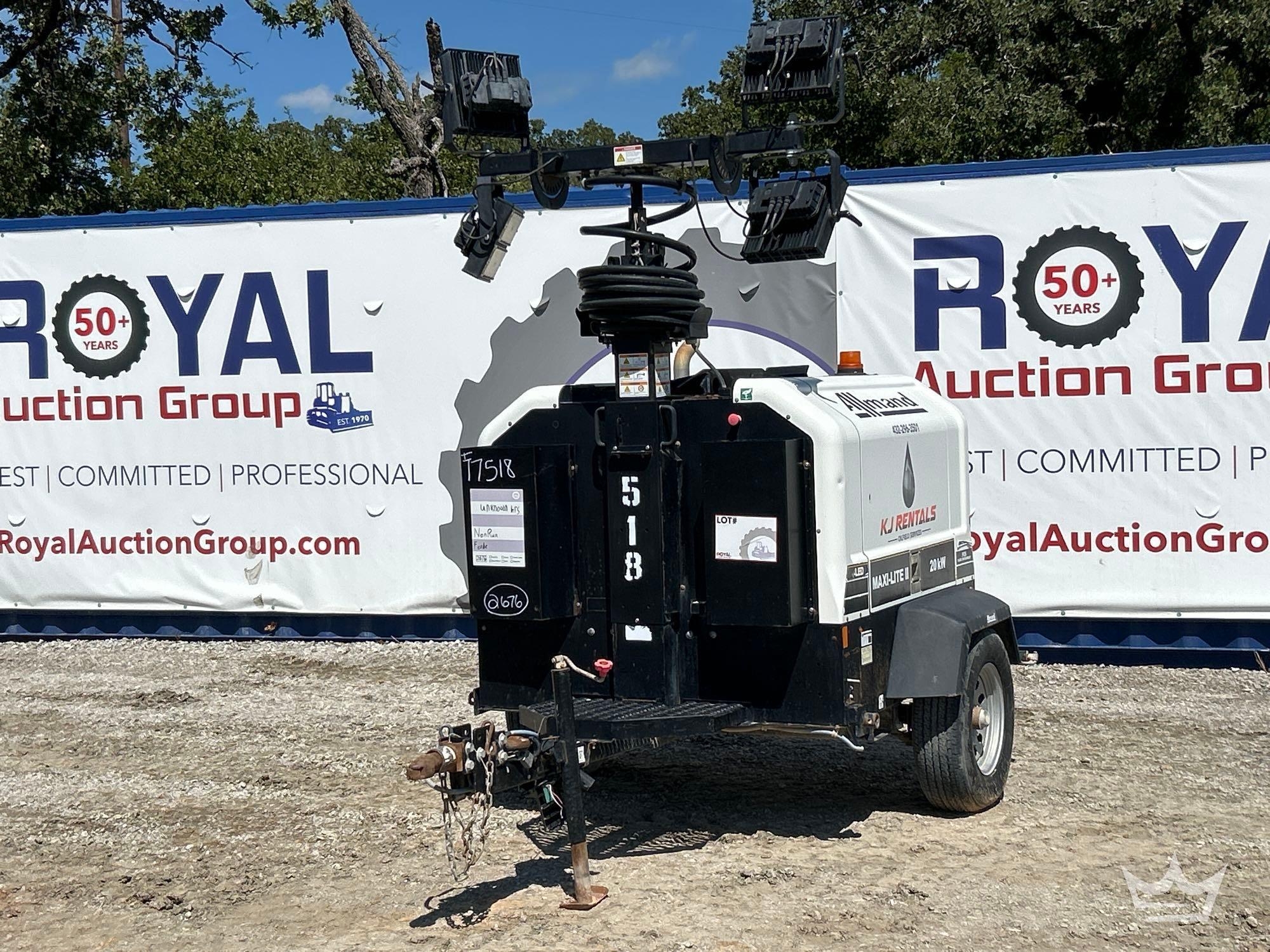 2021 Allmand Bros Maxi-Lite II 20kW Towable Light Tower (A55973)