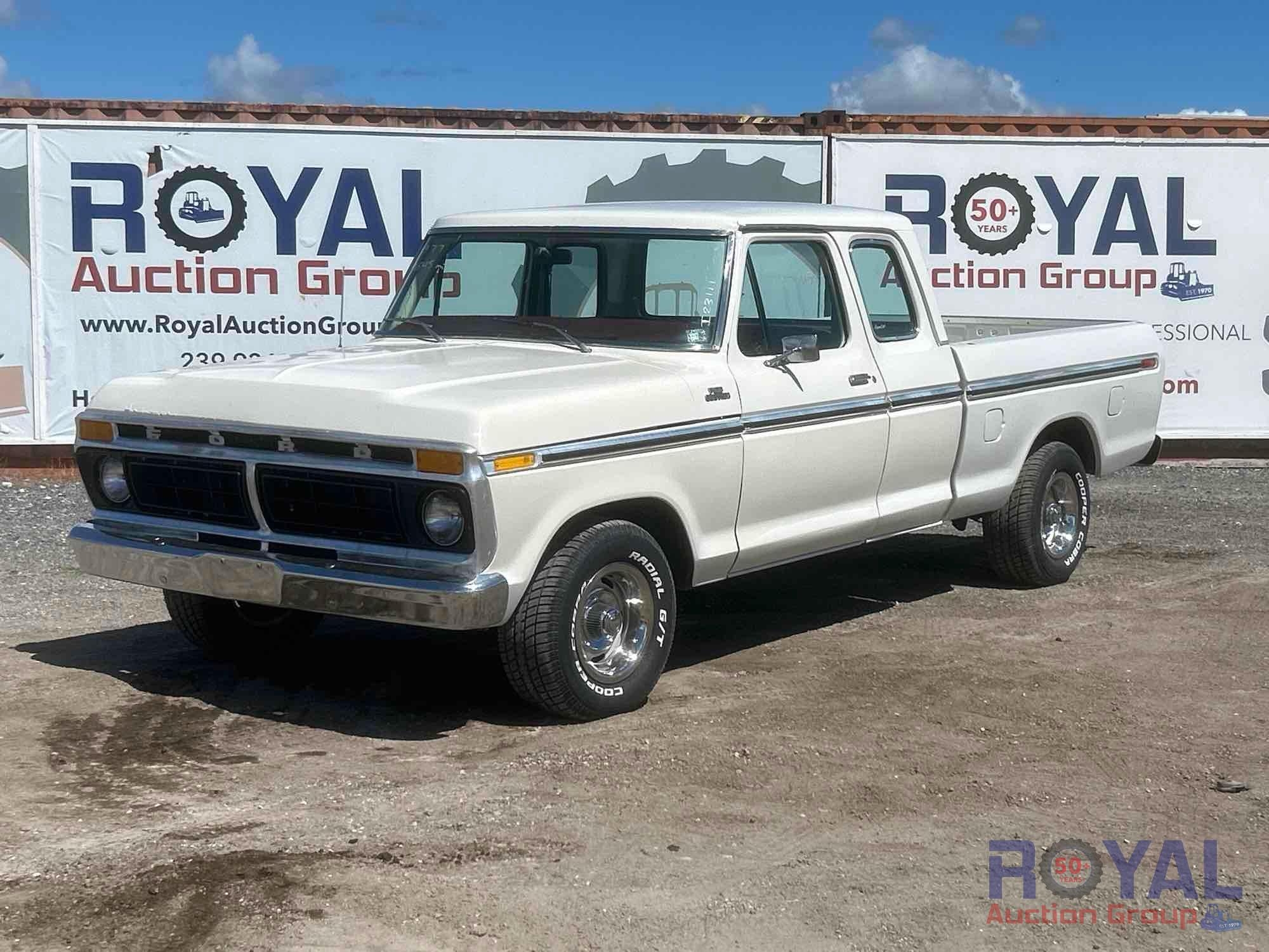 1977 Ford F-100 Super Cab Pickup Truck (A55788)