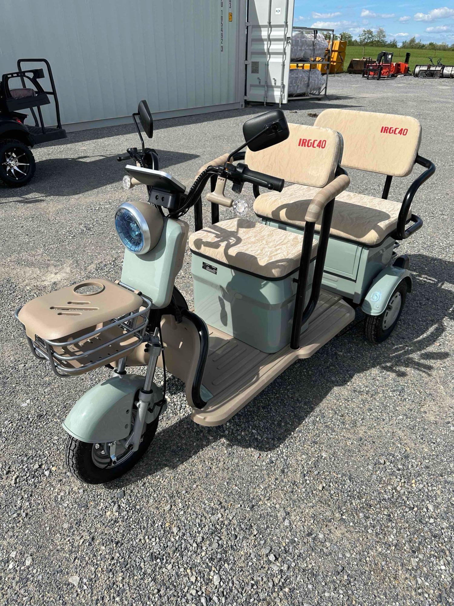 UNUSED IRGC40 Battery Powered Mini Golf Cart (A55272)