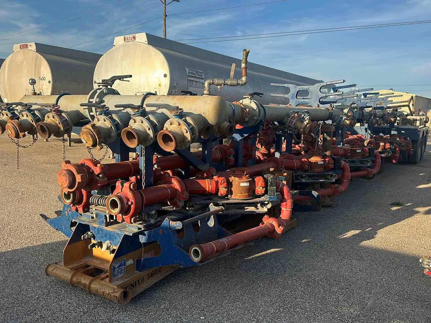 2012 GOOSENECK TRAILER MFG.,CO, INC TANDEM AXLE MANIFOLD TRAILER (A52472)
