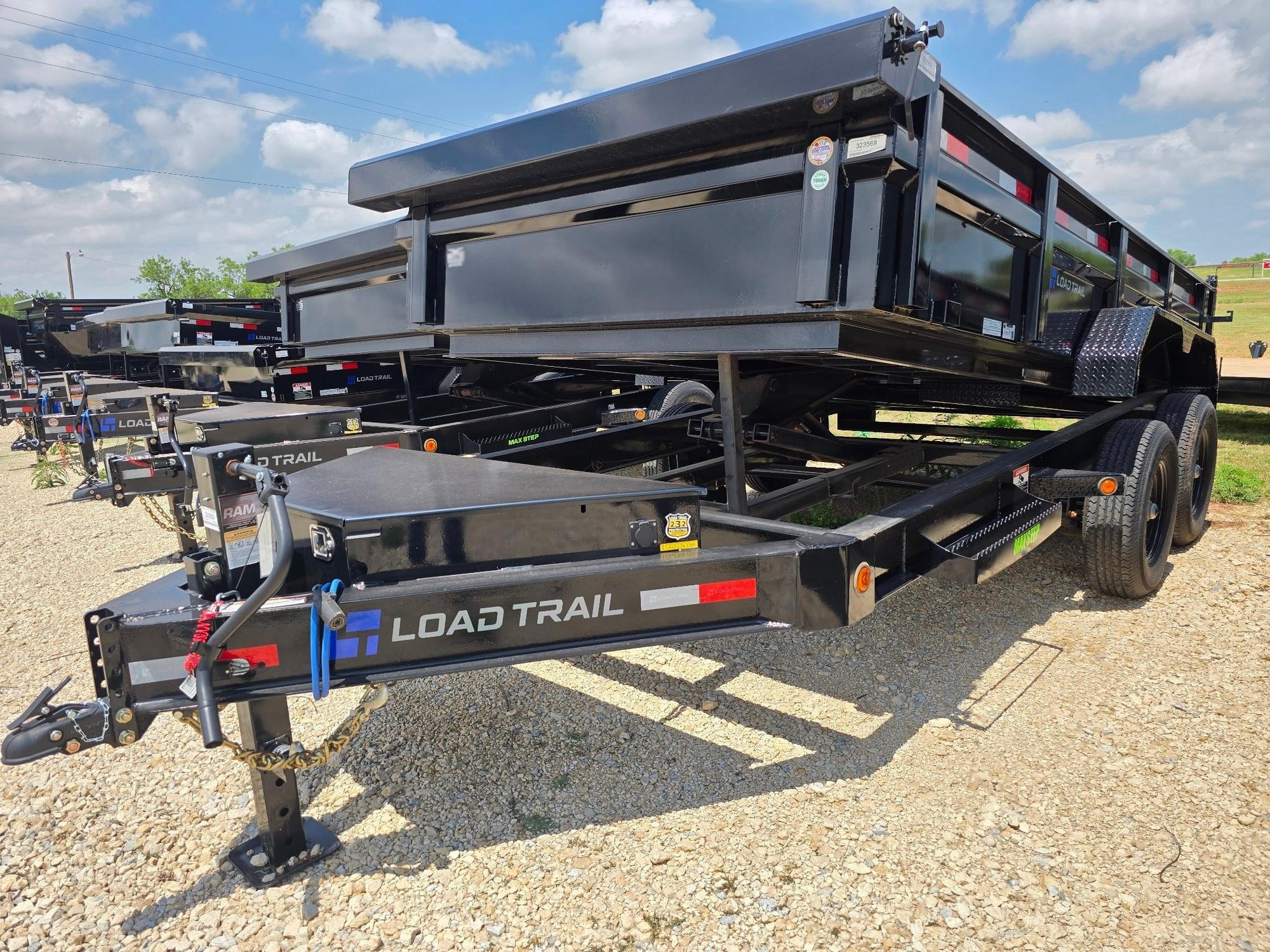NEW 2024 LOAD TRAIL 83IN X 14FT Tandem Axle Dump Low-pro Trailer (A52748)