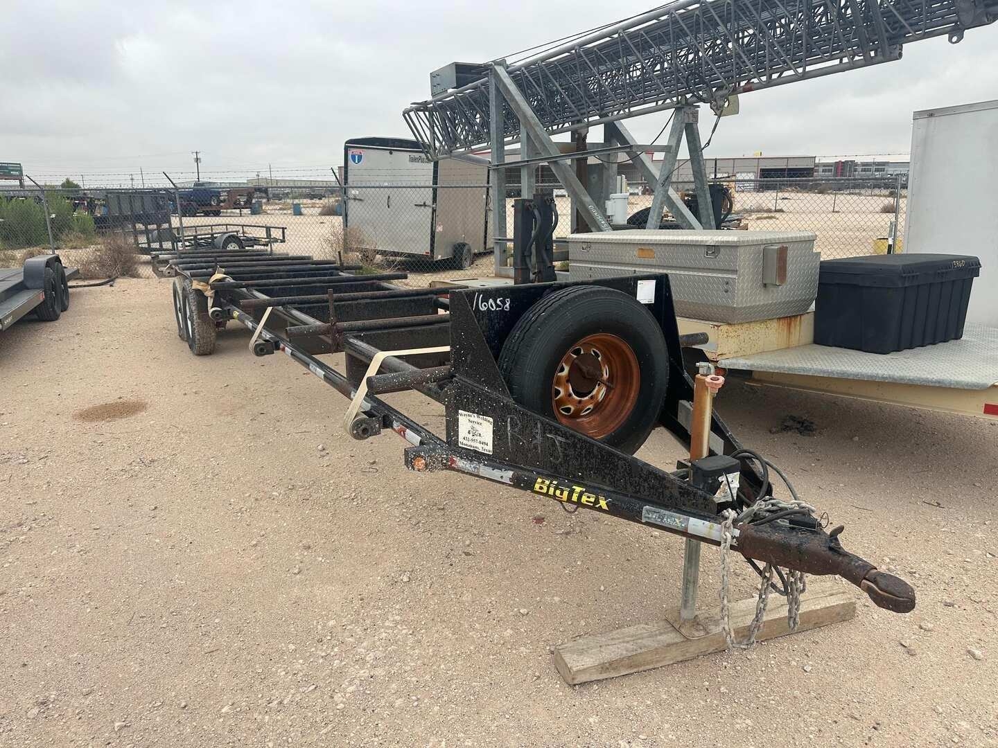 2012 BIG TEX PIPE TRAILER (A58216)