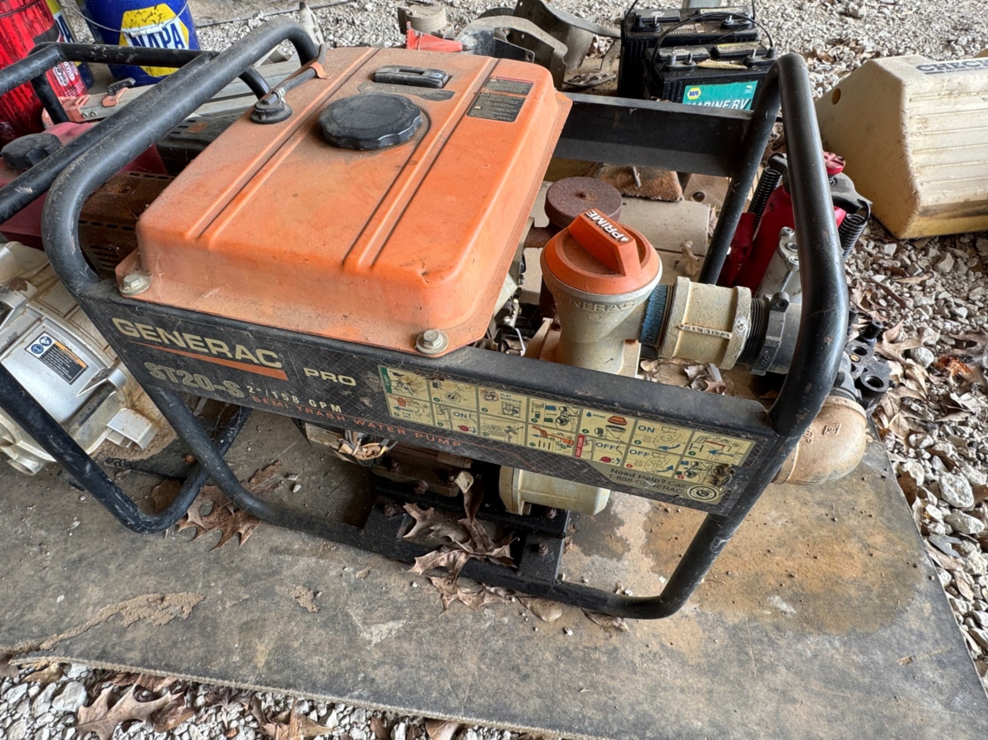 GENERAC ST20-S 2IN WATER PUMP (A52472)