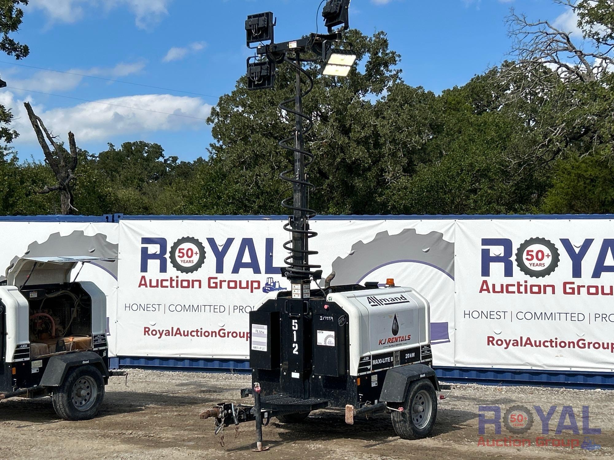 2021 Allmand Bros Maxi-Lite II 20kW Towable Light Tower (A52377)