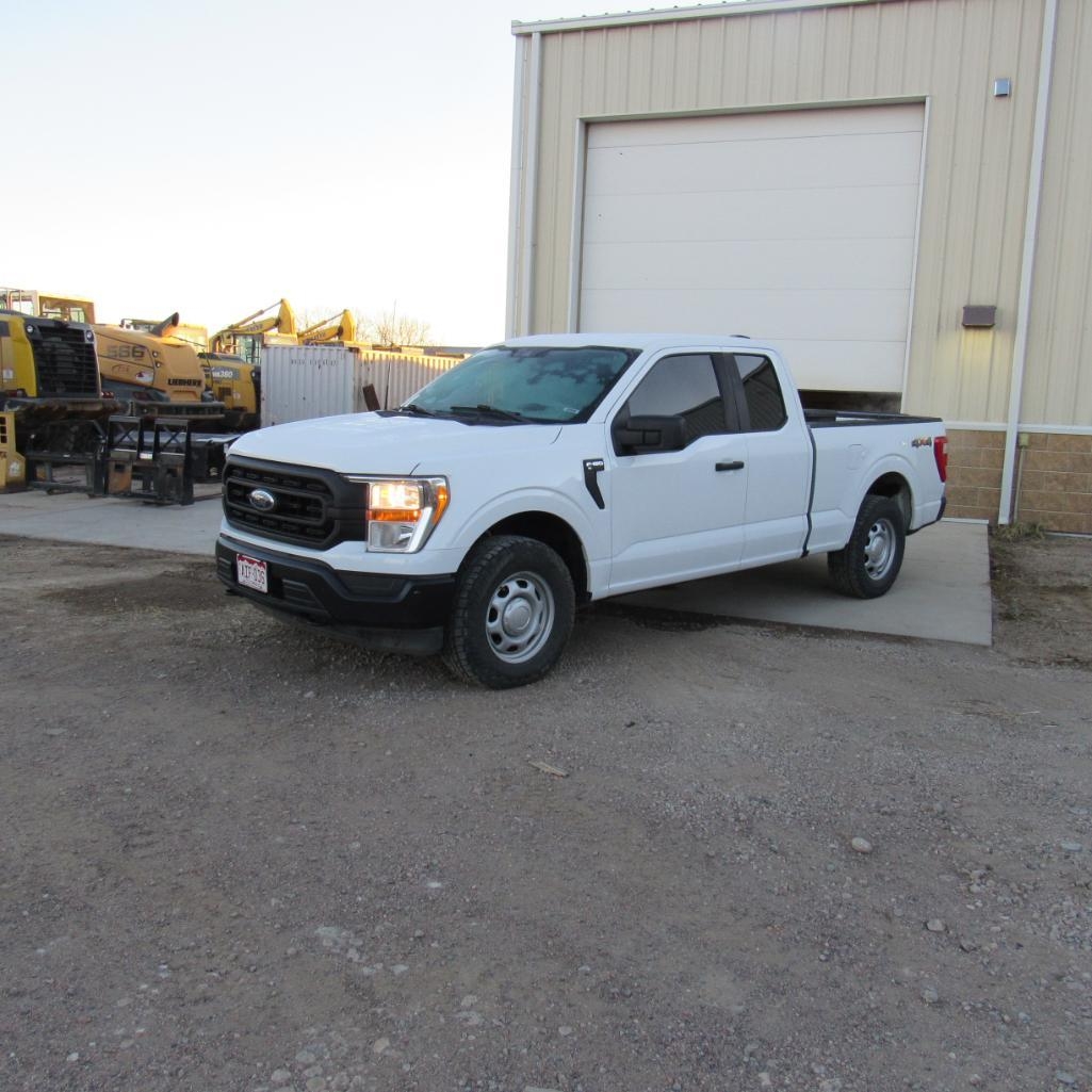 2022 Ford F-150 XL Pickup Truck, VIN: 1FTFX1E88NFB23656, Extended Cab, 4 x 4, 3.5 L EcoBoost Gas (A59076)