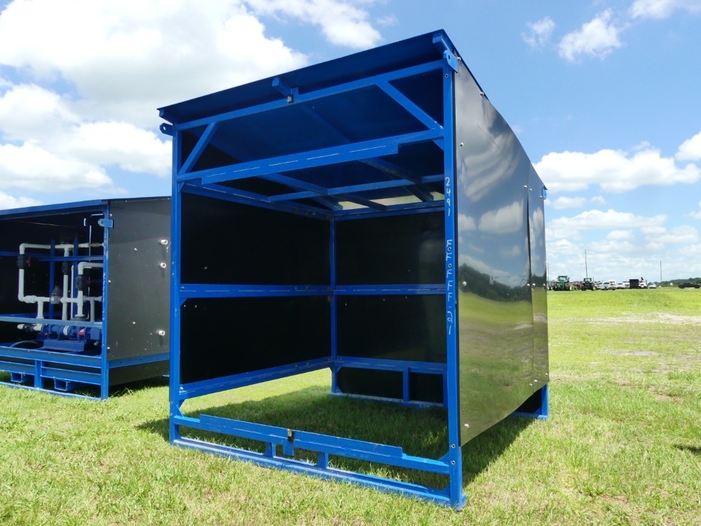7' x 7' Steel Frame Cover Hut (A50121)