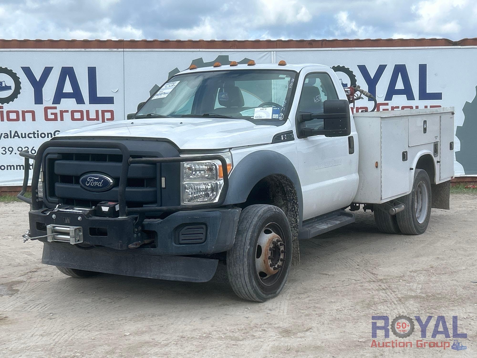 2015 Ford F-550 4x4 Knapheide Service Truck (A50323)