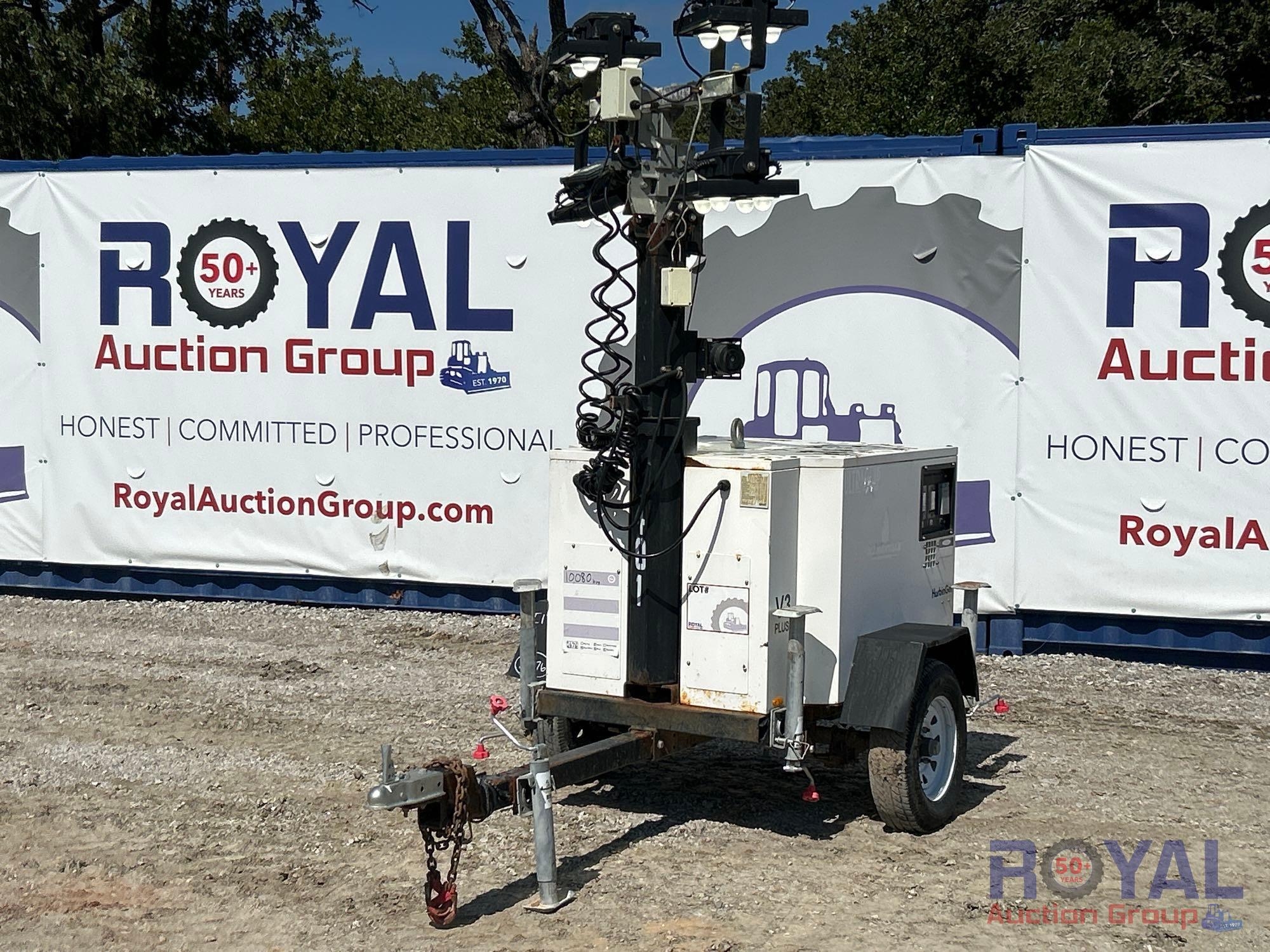 2019 HarbinGer V3 Plus 8KW S/A Towable Light Tower (A52377)