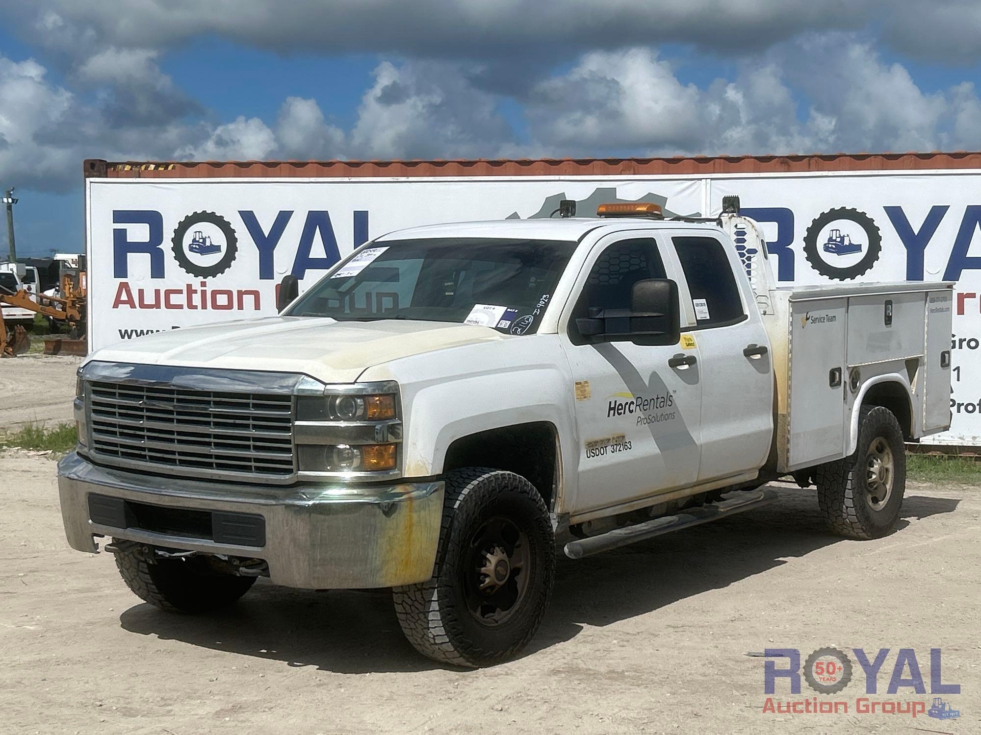 2019 Chevrolet Silverado 2500 4x4 Extended Cab Knapheide Service Truck (A50323)