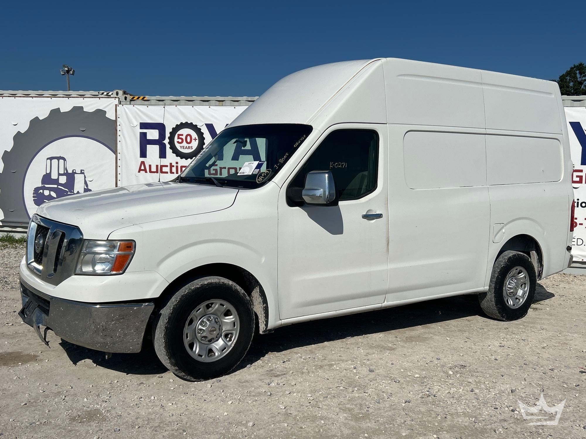 2012 Nissan NV2500HD Cargo Van (A55852)