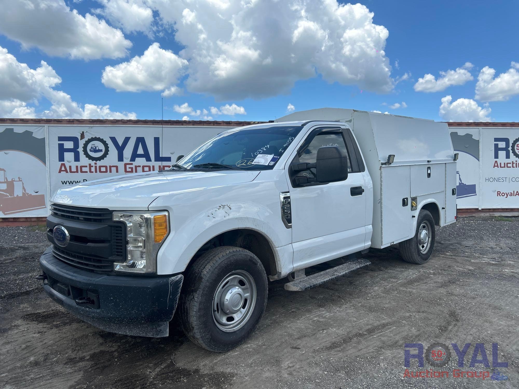 2017 Ford F-250 Enclosed Knapheide KUV Service Truck (A50323)