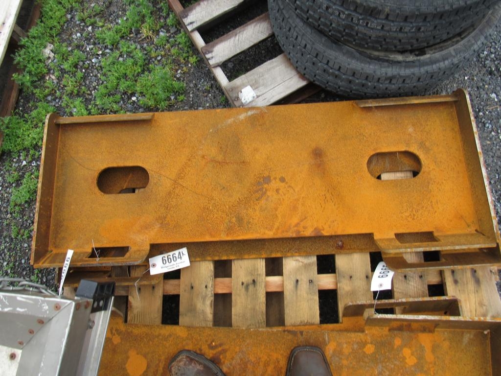 Skidloader Plate (A47809)
