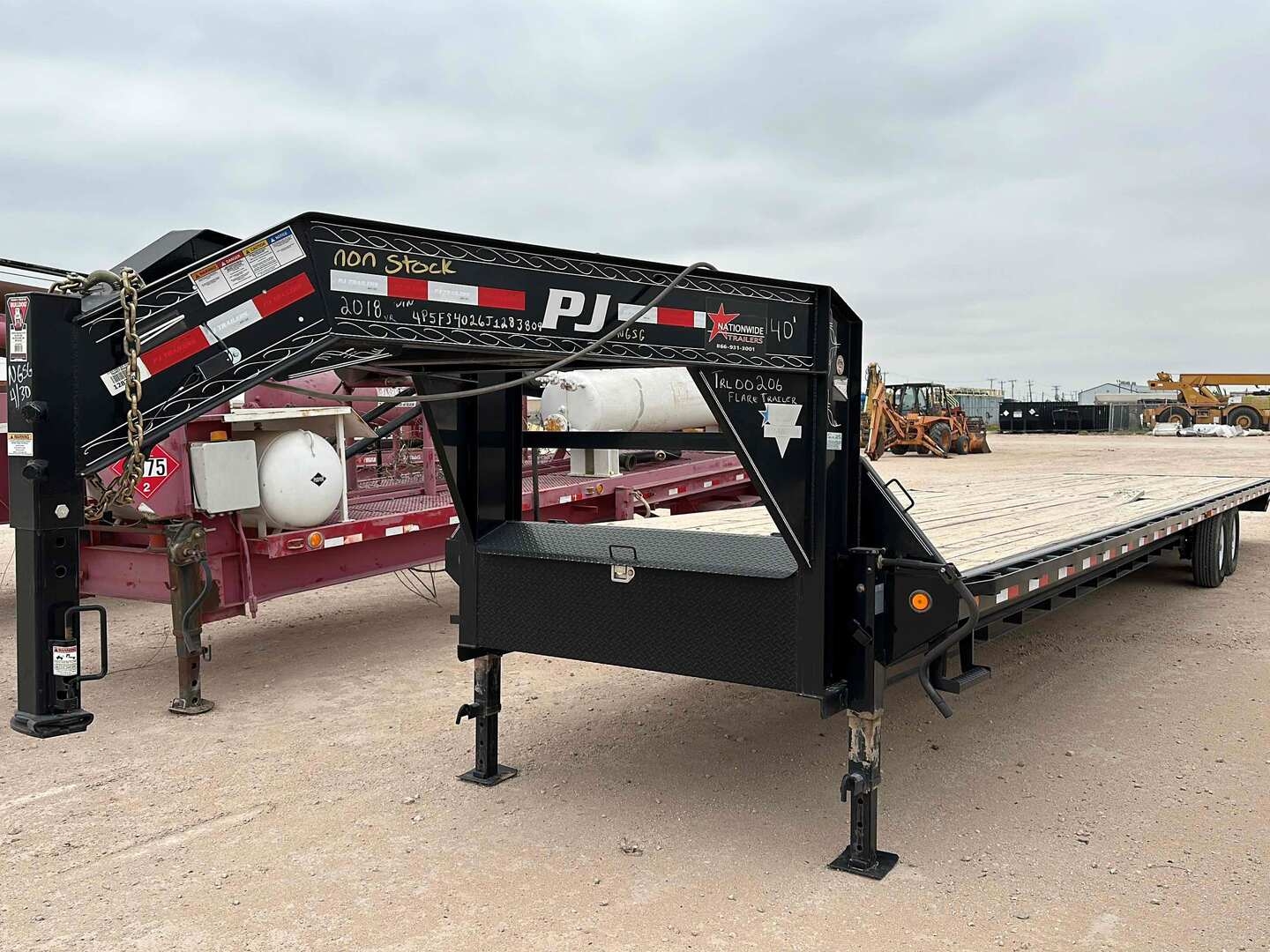 2018 PJ 40T/A GOOSENECK TRAILER (A50854)