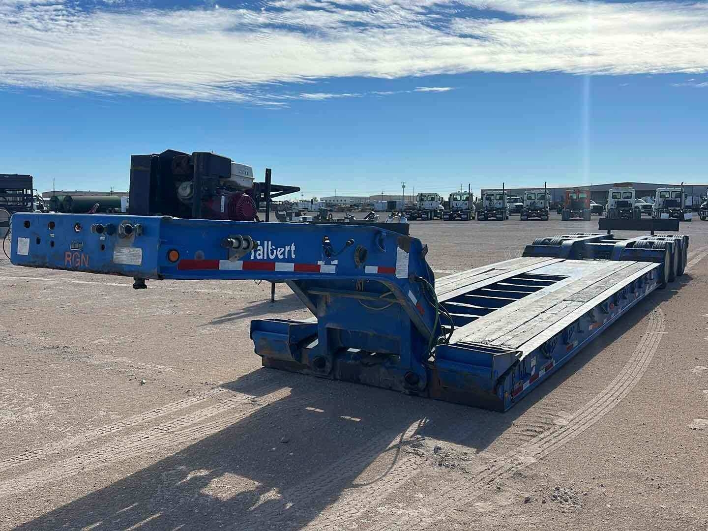 2001 TALBERT TRI-AXLE RGN TRAILER (A58214)