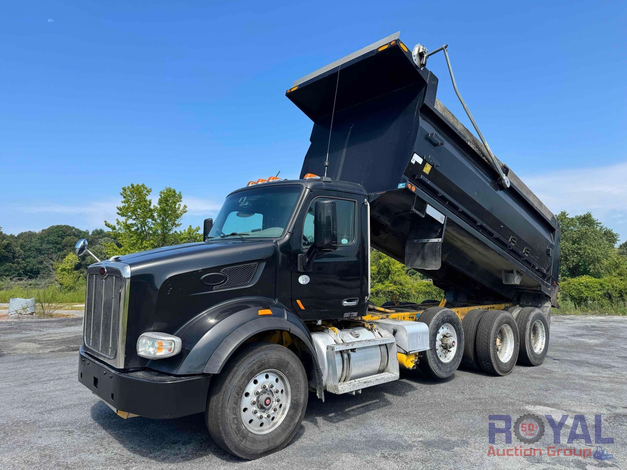 2016 Peterbilt 567 Tri-Axle Dump Truck (A50323)