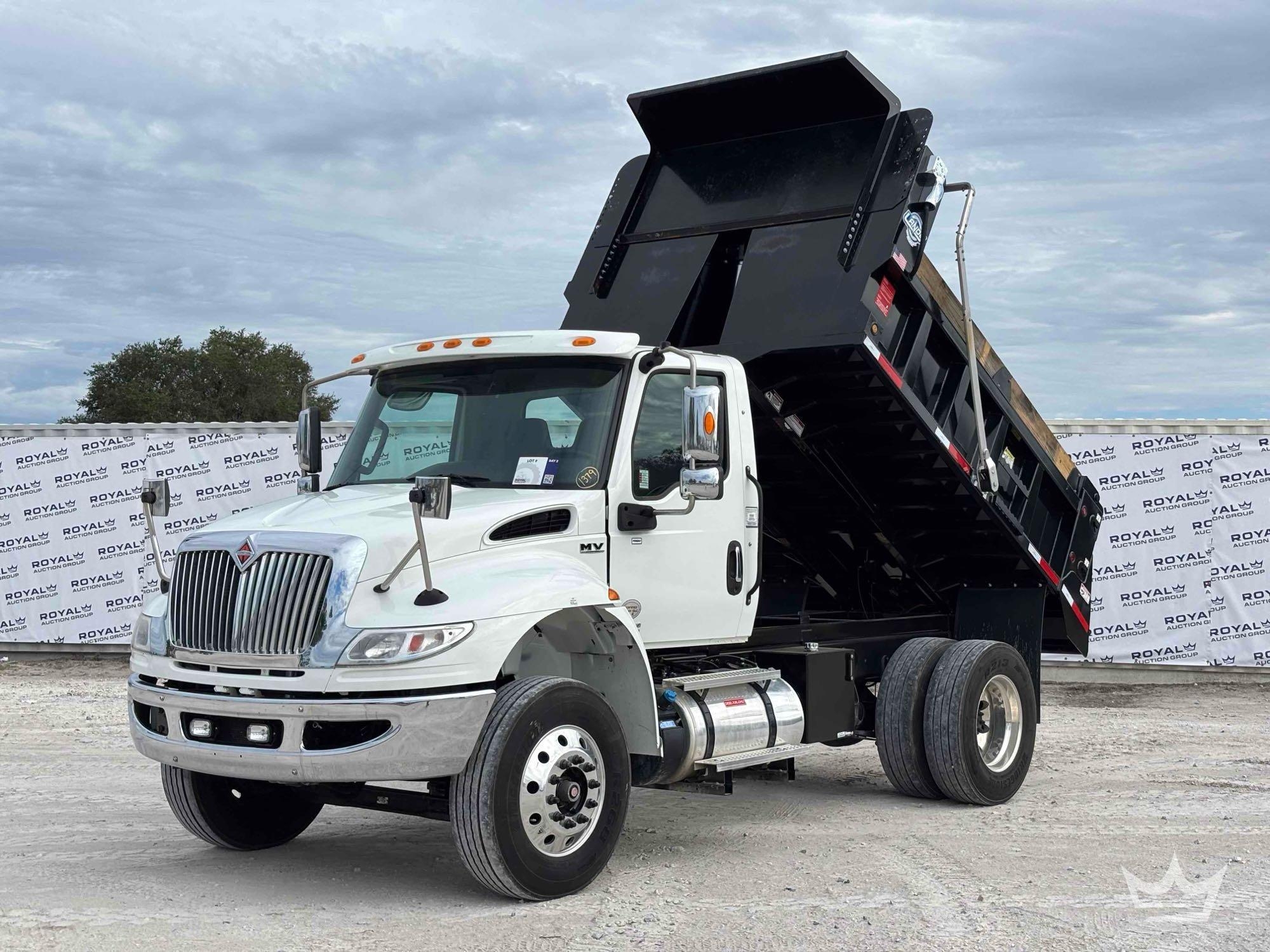 2021 International MV607 Dump Truck (A56858)