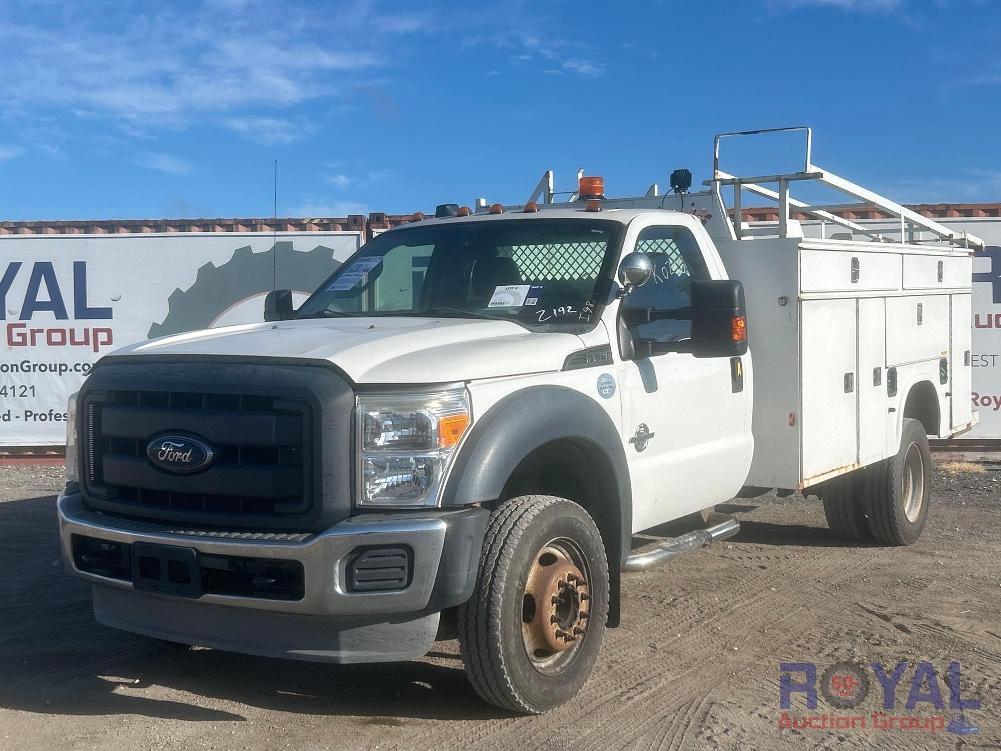 2012 Ford F-550 Knapheide Service Truck with Liftgate (A55788)